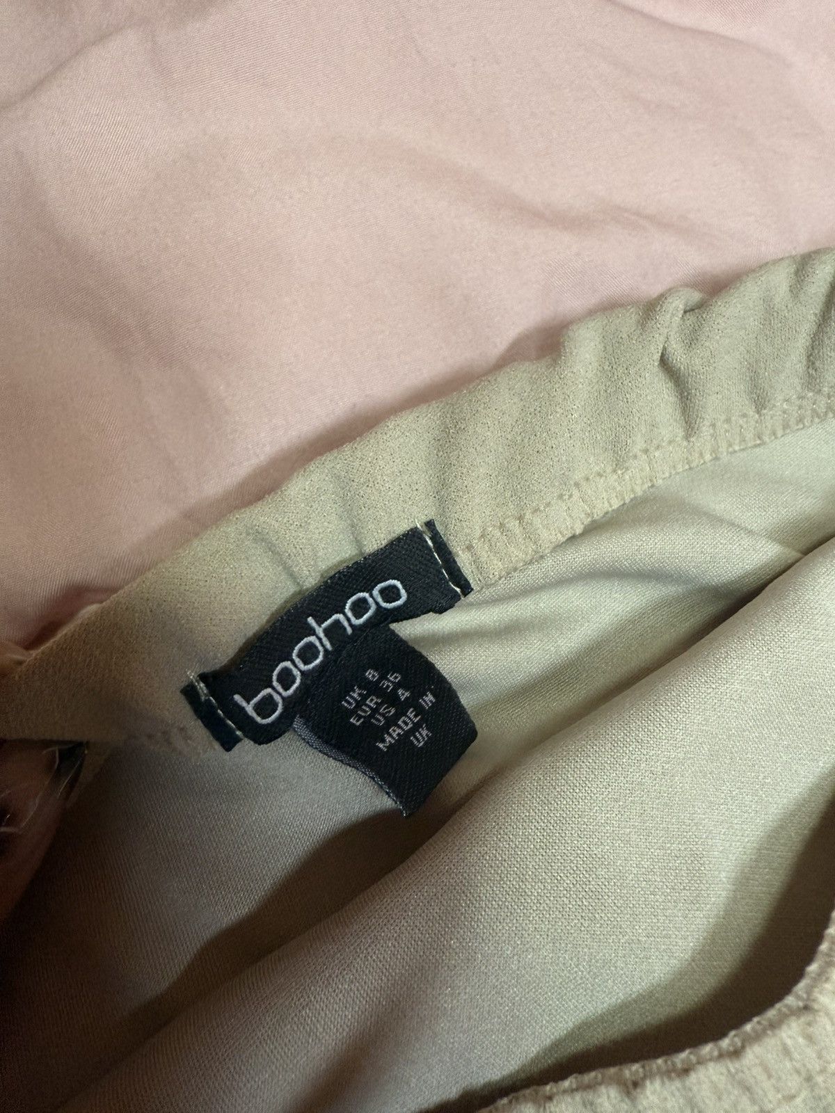 Boohoo BOOHOO Crepe Basic Midi Skirt Size 27" / US 4 / IT 40 - 3 Thumbnail