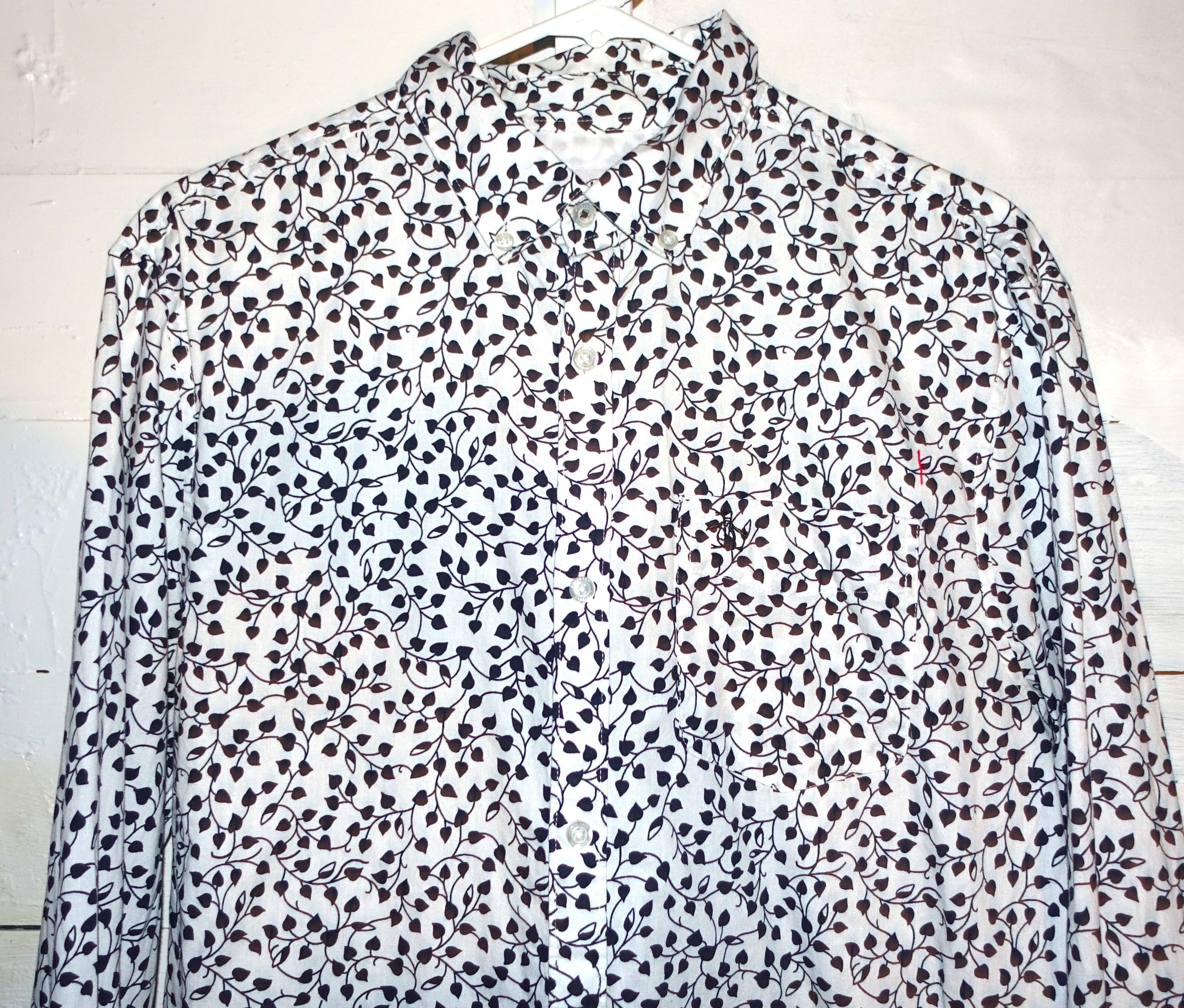 Original Penguin Original Penguin Black White Dress Shirt M Size US M / EU 48-50 / 2 - 1 Thumbnail