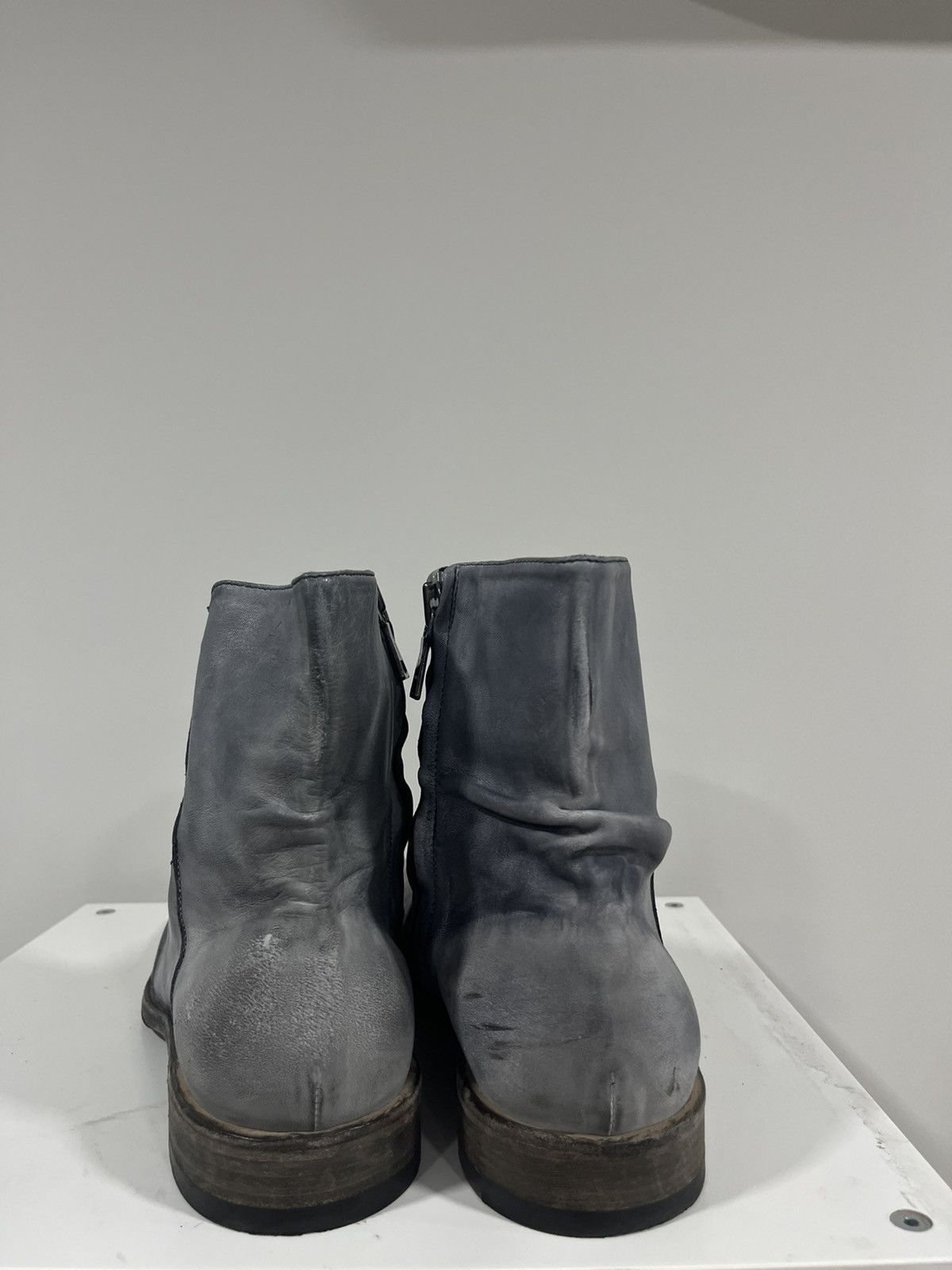 John Varvatos Morrison Sharpei Leather Boot 13 Size US 13 / EU 46 - 6 Thumbnail