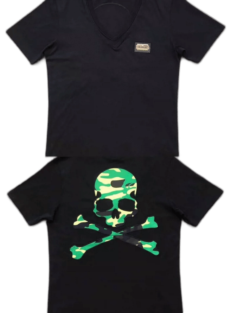 Philipp Plein PP Philipp Plein Skull Short Sleeve T-Shirt Size US M / EU 48-50 / 2 - 1 Thumbnail