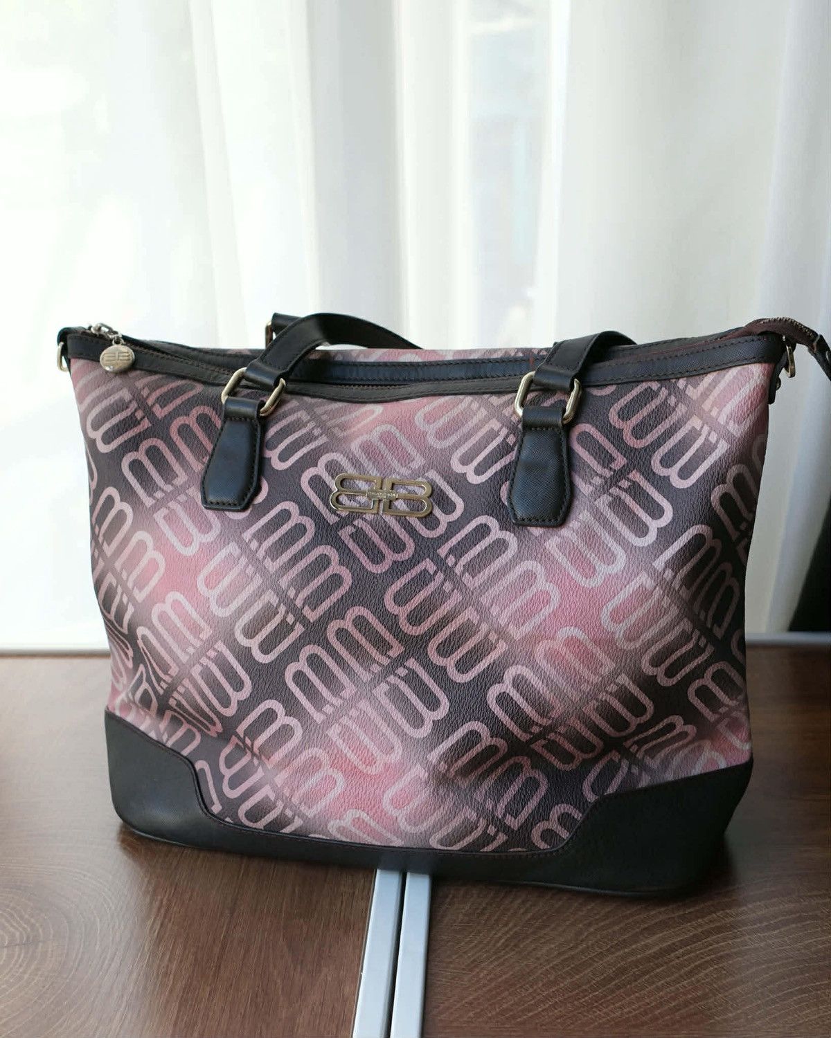 Balenciaga Balenciaga Monogram Coated Canvas Size ONE SIZE - 1 Thumbnail