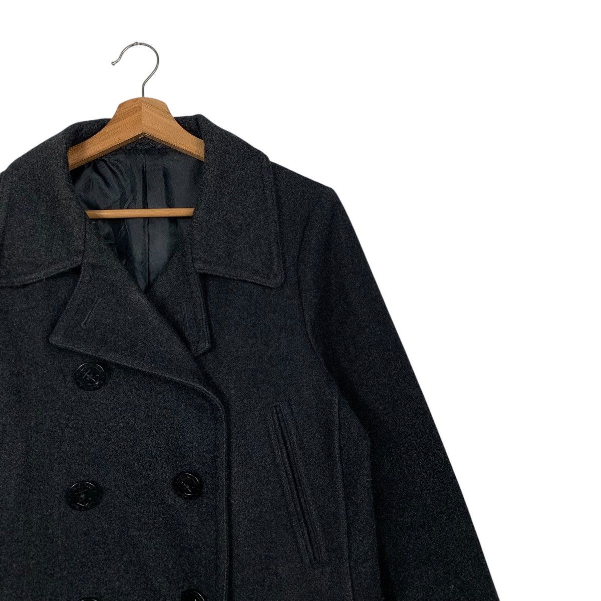 Japanese Brand Back Number Double Breasted Coat Size US L / EU 52-54 / 3 - 5 Thumbnail