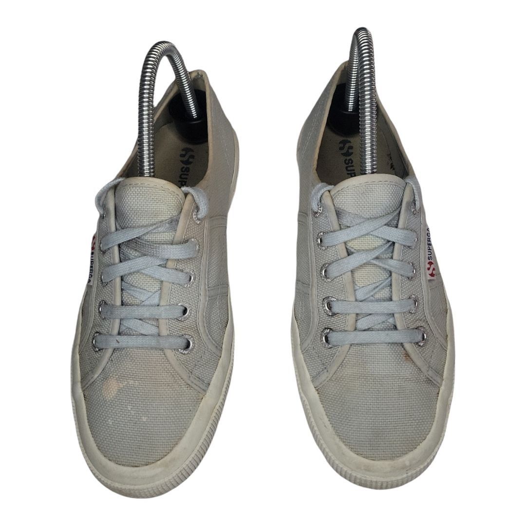 Superga Superga 2750 Sneakers Women Sz 7.5 Frayed Denim Blue White W Size US 7.5 / IT 37.5 - 3 Thumbnail