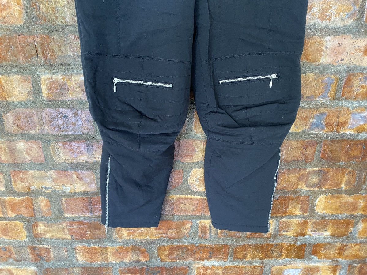 Jean Paul Gaultier AW03 JPG Homme Bondage padded Zipper rider pants Size US 34 / EU 50 - 5 Thumbnail