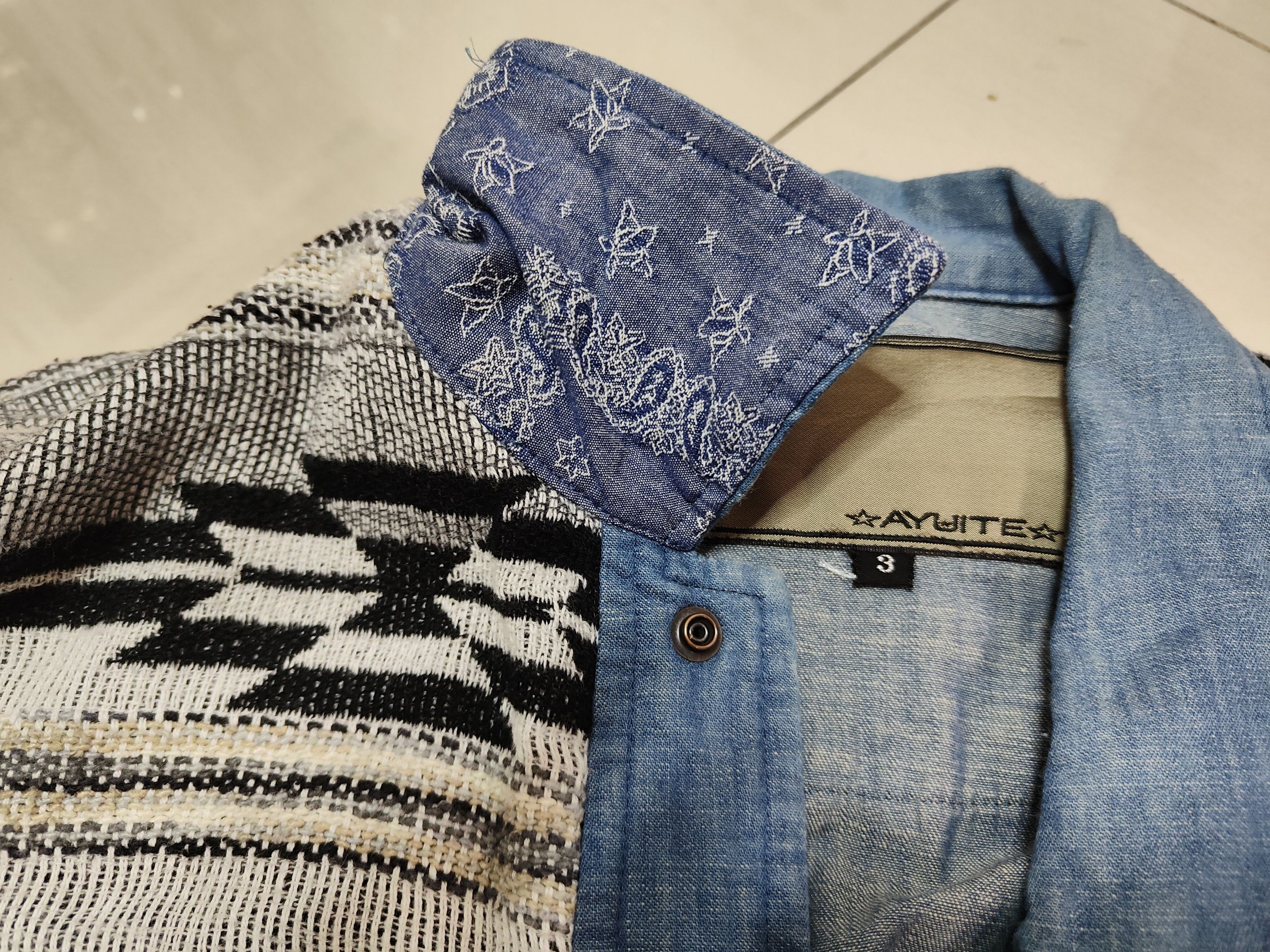 Issey Miyake × Japanese Brand Ayuite Issey Miyake Long Sleeves shirt jacket Size US L / EU 52-54 / 3 - 2 Thumbnail