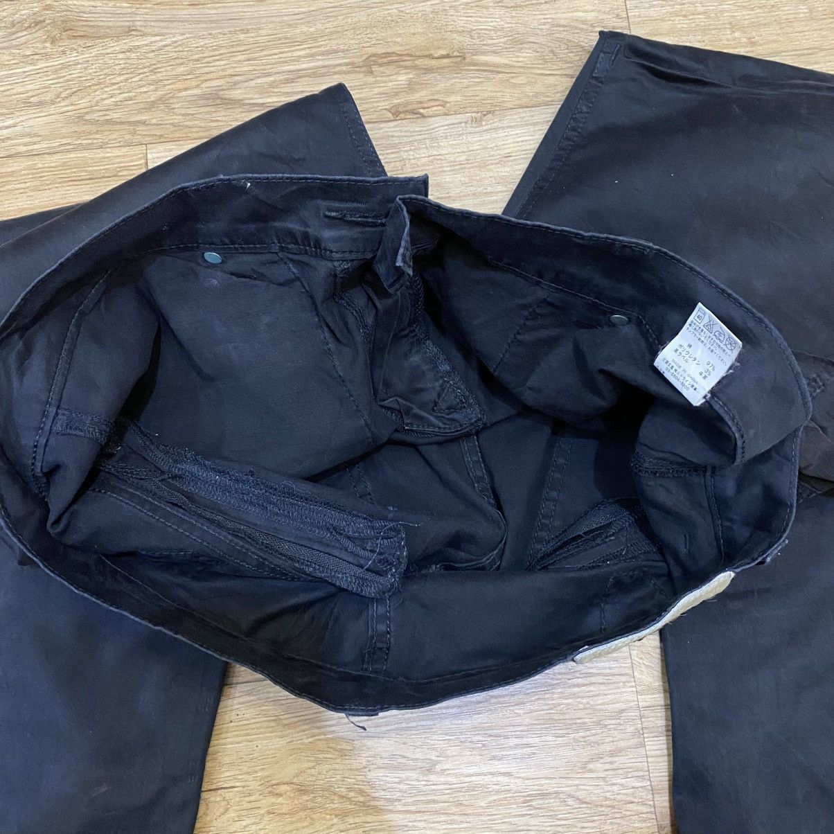 Cowboy Equipment Cowboy Lee Back Buckle Black Pants Size US 30 / EU 46 - 15 Thumbnail