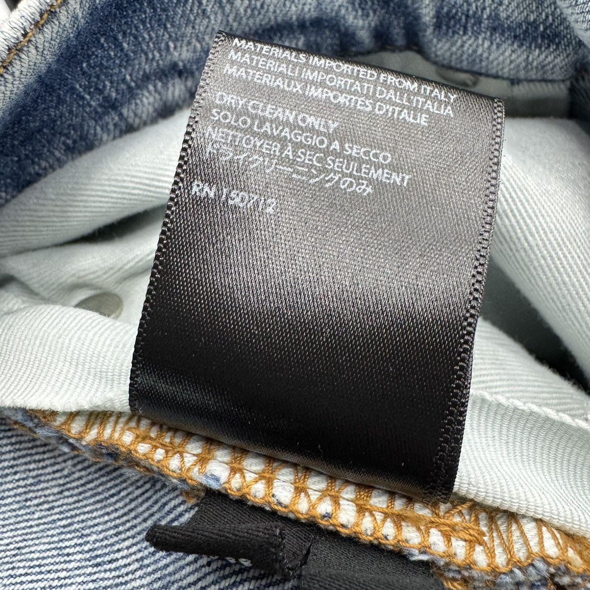 Amiri Amiri Pajama Art Patch Jeans Light Blue Size US 38 / EU 54 - 13 Thumbnail