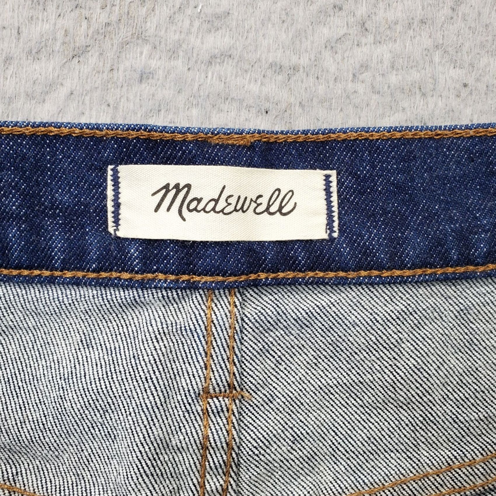 Madewell VINTAGE Madewell Jeans Womens Size 28 Blue Denim Medium Wash Skinny Leg 5-Pocket Design Regular Fit Kas Vintage Size 28" / US 6 / IT 42 - 7 Thumbnail