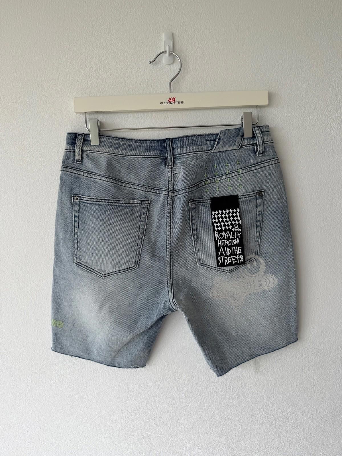Ksubi new Ksubi mens denim shorts chopper philly pill blue 32 m Size US 32 / EU 48 - 5 Thumbnail