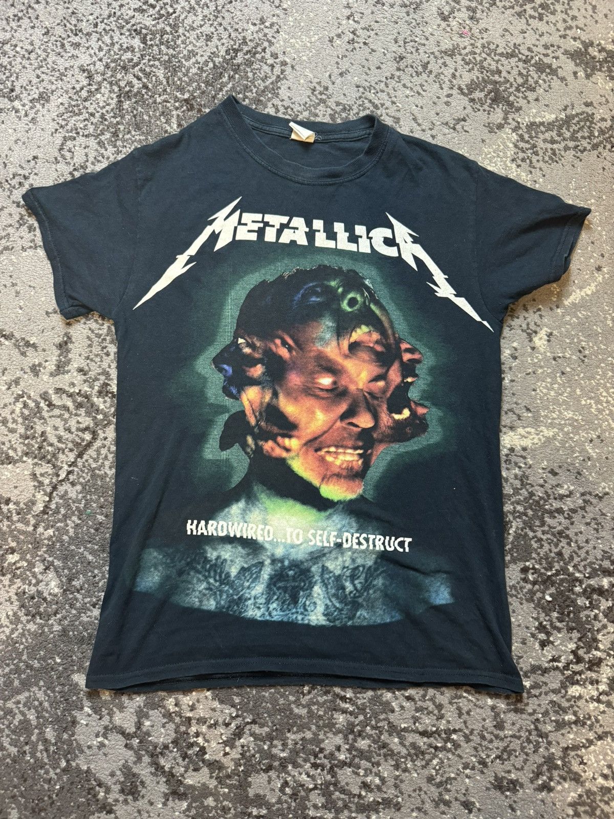 Band Tees × Vintage RARE METALLICA HARDWIRED TO SELF DESTRUCT WORL TOUR 90s Size US S / EU 44-46 / 1 - 1 Thumbnail