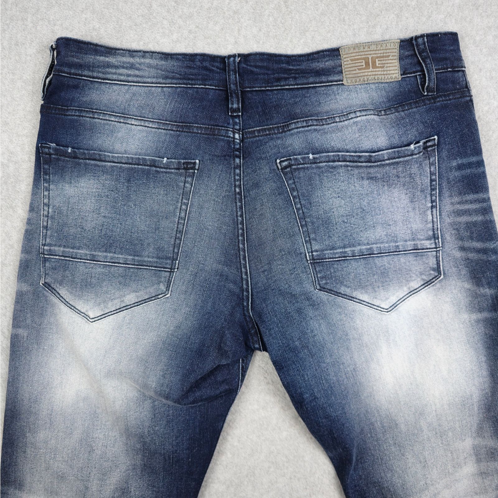 Jordan Craig Jordan Craig 36x32 Distressed Legacy Edition Aaron Jeans Size US 36 / EU 52 - 7 Thumbnail