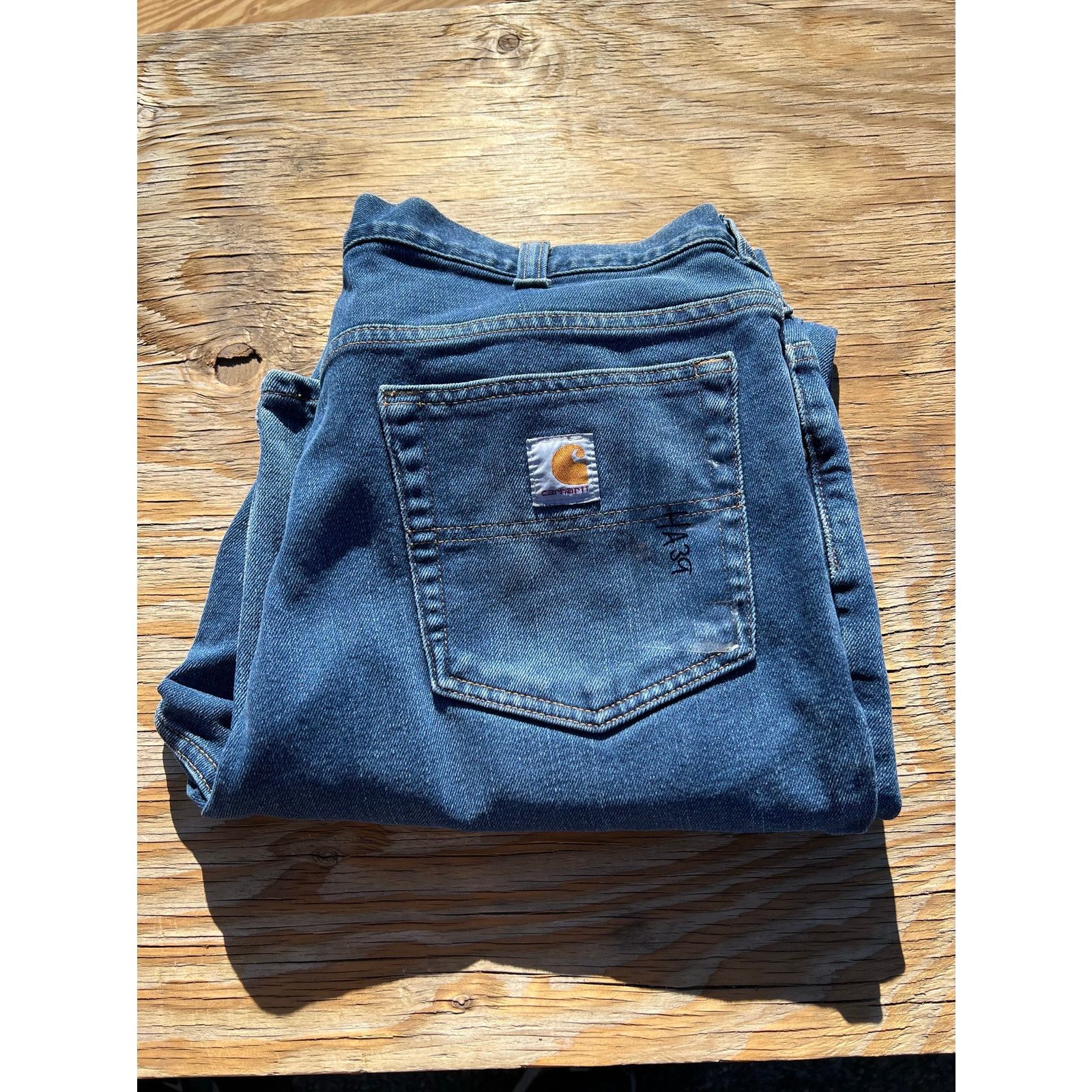 Carhartt Carhartt Jeans Mens 38x32 Denim Utility Work Modern Fit Size US 38 / EU 54 - 1 Thumbnail