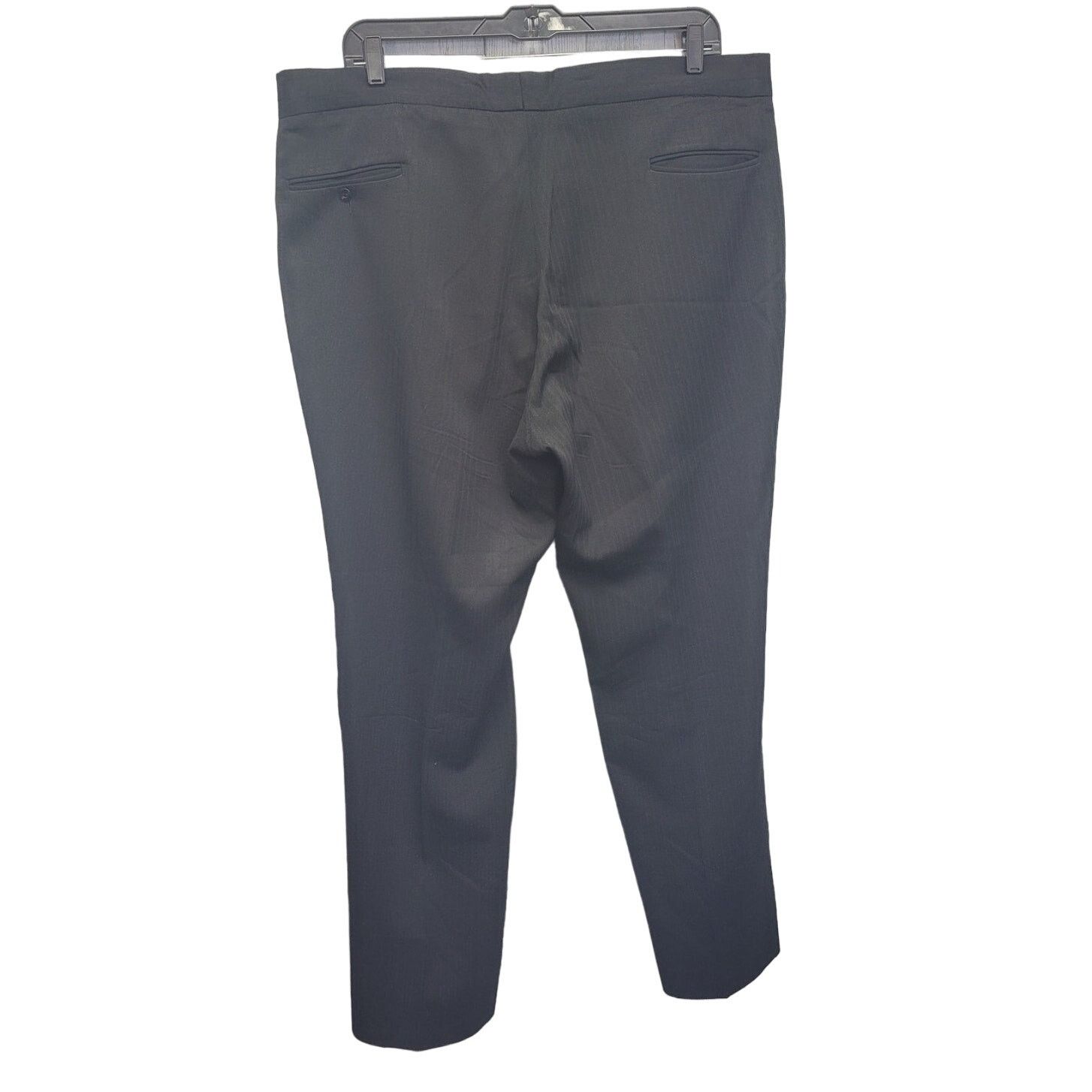 After Six Vintage After Six 42X32 Adjustable Waist Pleated Front Pants Size US 42 / EU 58 - 3 Thumbnail