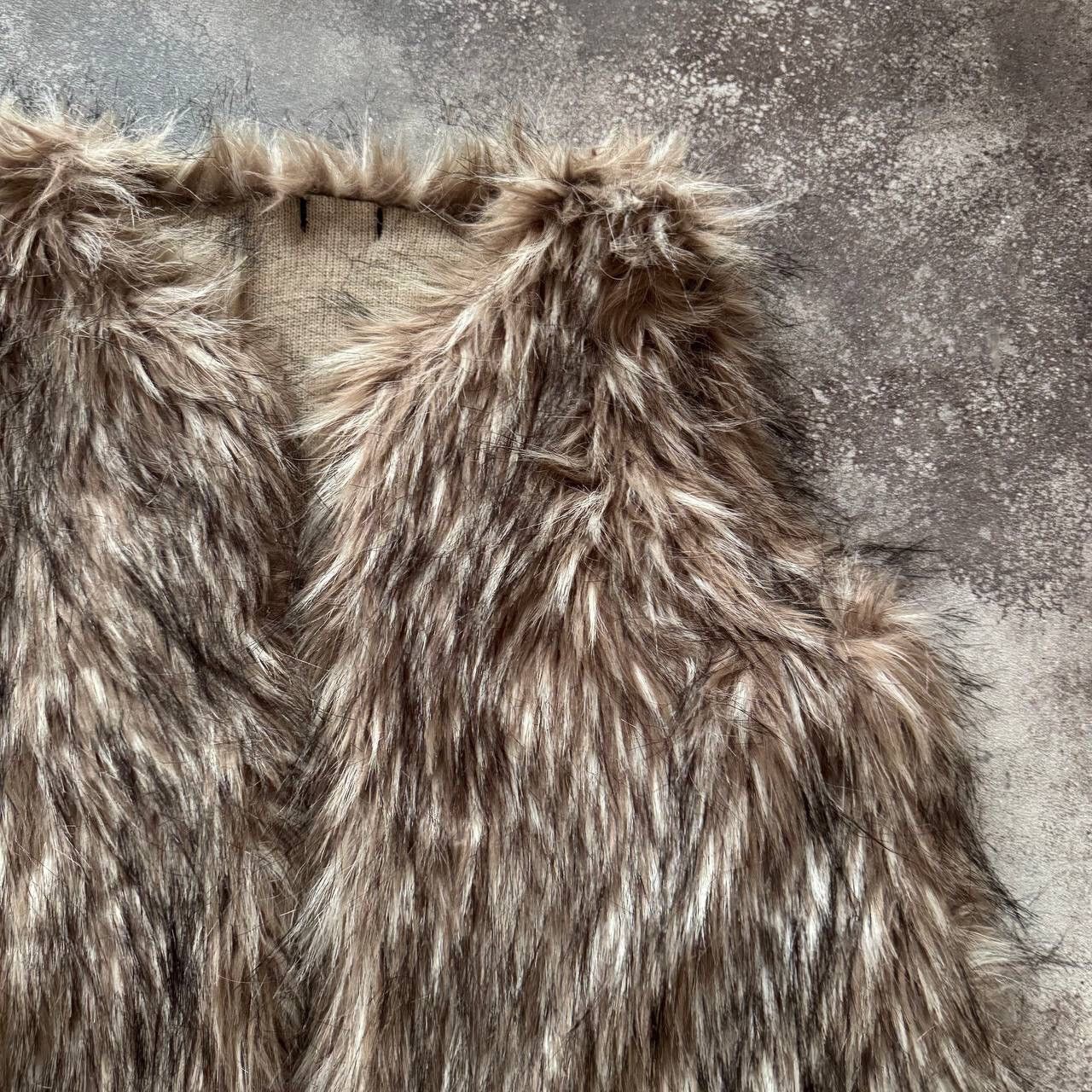 Hysteric Glamour × Japanese Brand × Vintage Amazing 2000’s Aesthetic Vintage Faux Fur Vest Size M / US 6-8 / IT 42-44 - 6 Thumbnail