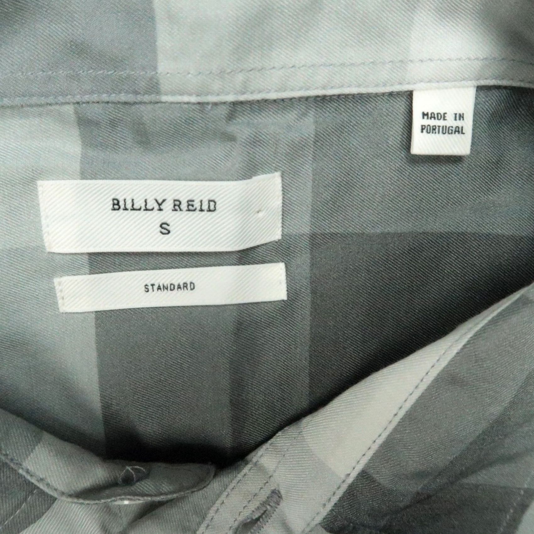 Billy Reid Billy Reid Shirt Mens Small Gray Plaid Silk Cotton Long Sleeve Button-Up Boyds Mens Size US S / EU 44-46 / 1 - 3 Thumbnail