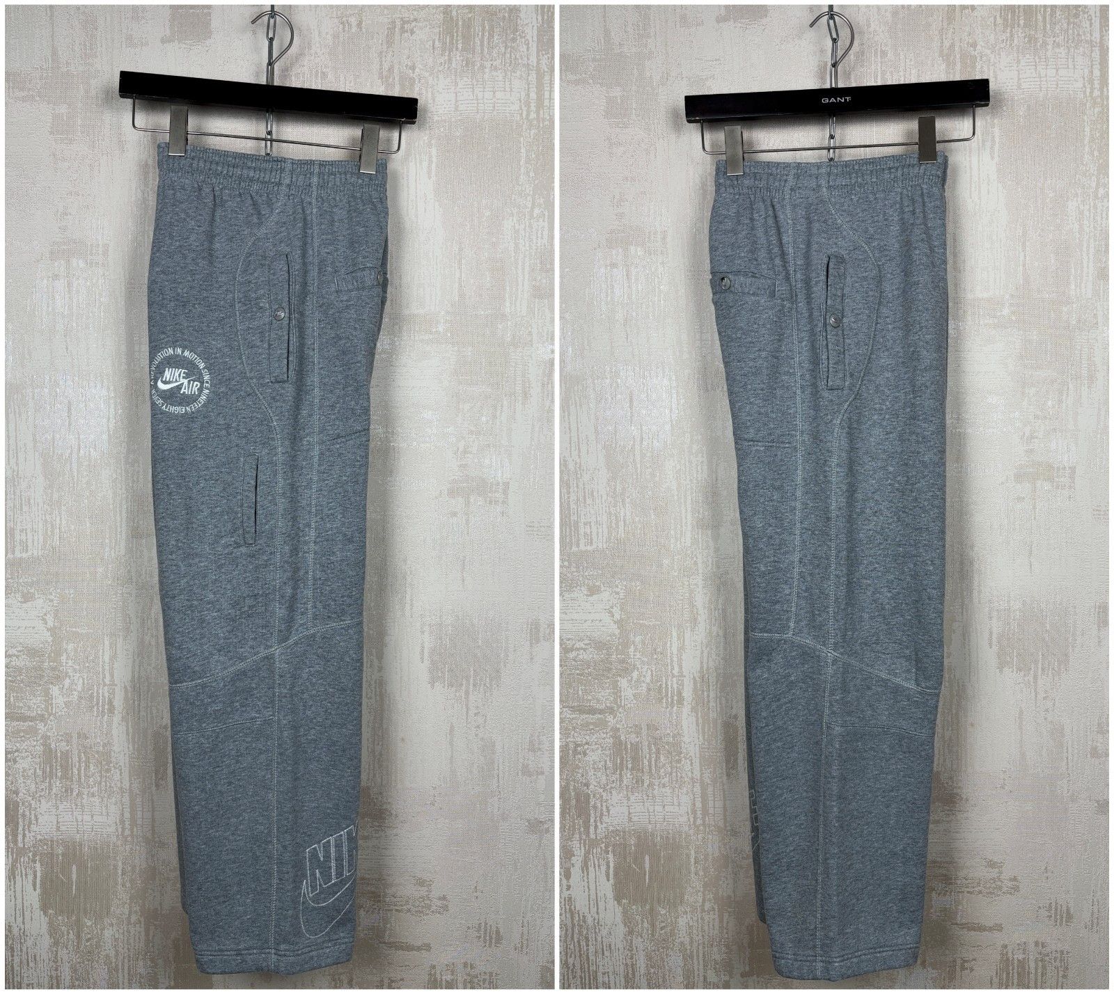 Nike Vintage Nike Air Logo Baggy Sweatpants Fleece US/UK 28-30 Size US 30 / EU 46 - 10 Thumbnail