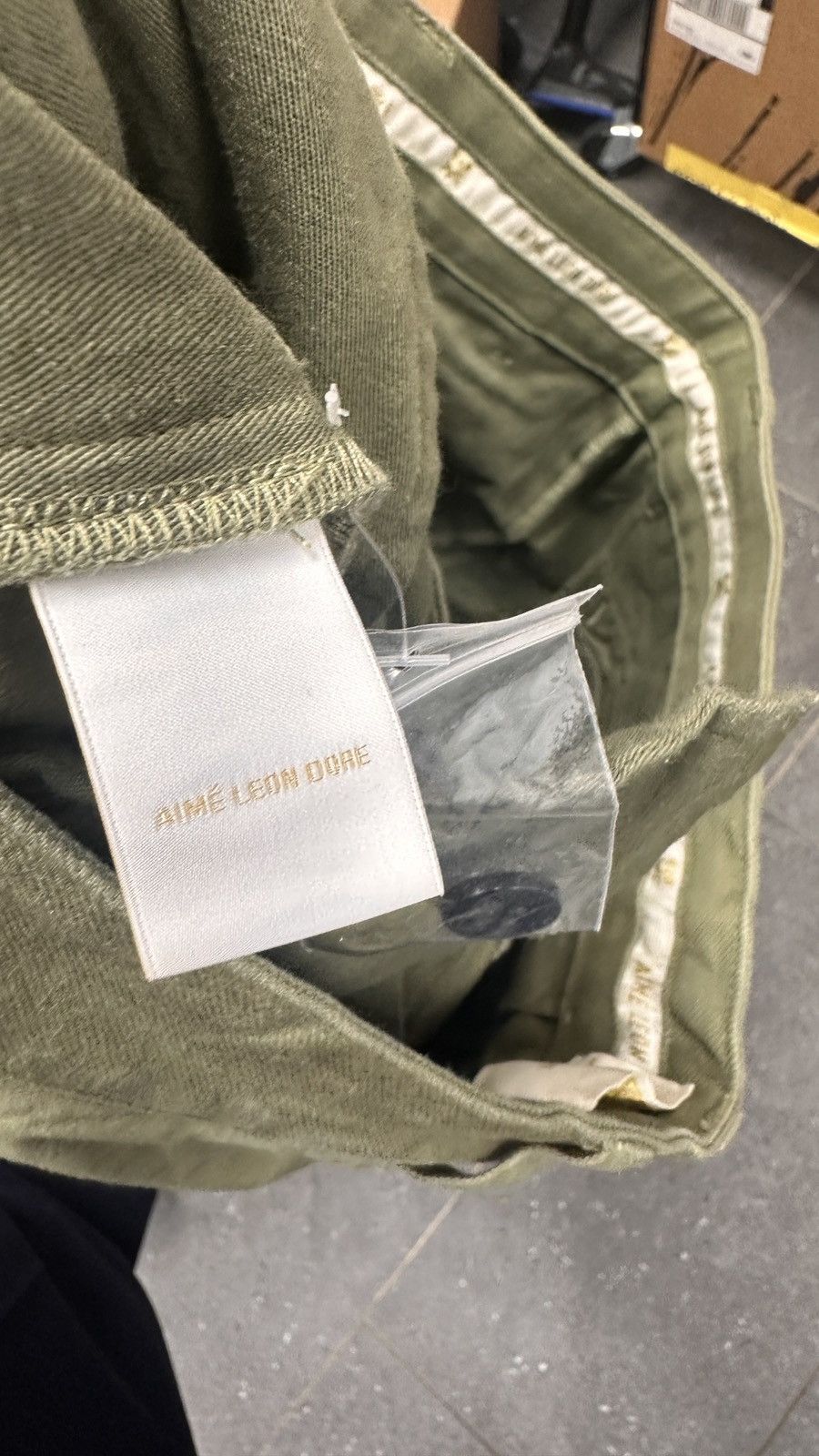 Aime Leon Dore AIME LEON DORE SLIM CHINO PANT - Olive Size US 32 / EU 48 - 5 Thumbnail