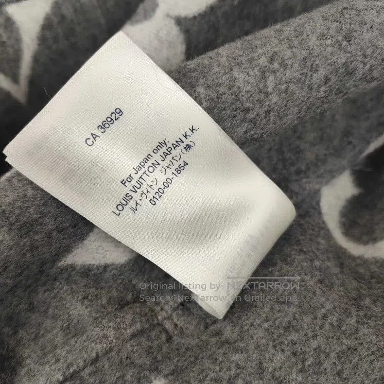 Louis Vuitton Louis Vuitton Wool Hooded Print coat Size XS / US 0-2 / IT 36-38 - 7 Thumbnail