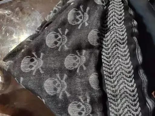 Japanese Brand Skull Scarf Size ONE SIZE - 5 Thumbnail