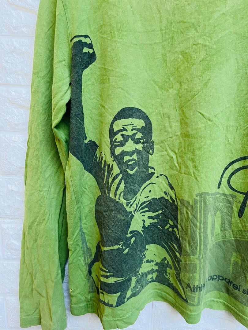 Japanese Brand Vintage Puma X Pele Brazil Football Legendry Fashion Shirt Size US M / EU 48-50 / 2 - 5 Thumbnail