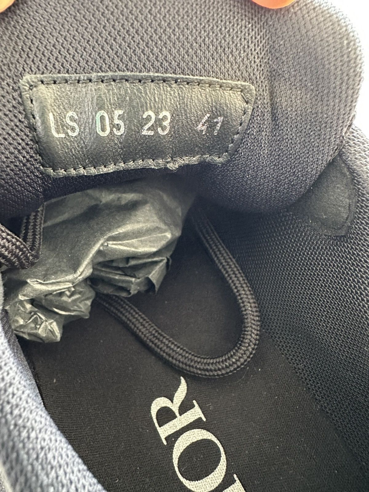 Dior Dior B22 black reflective men size 41 Size US 8 / EU 41 - 8 Thumbnail