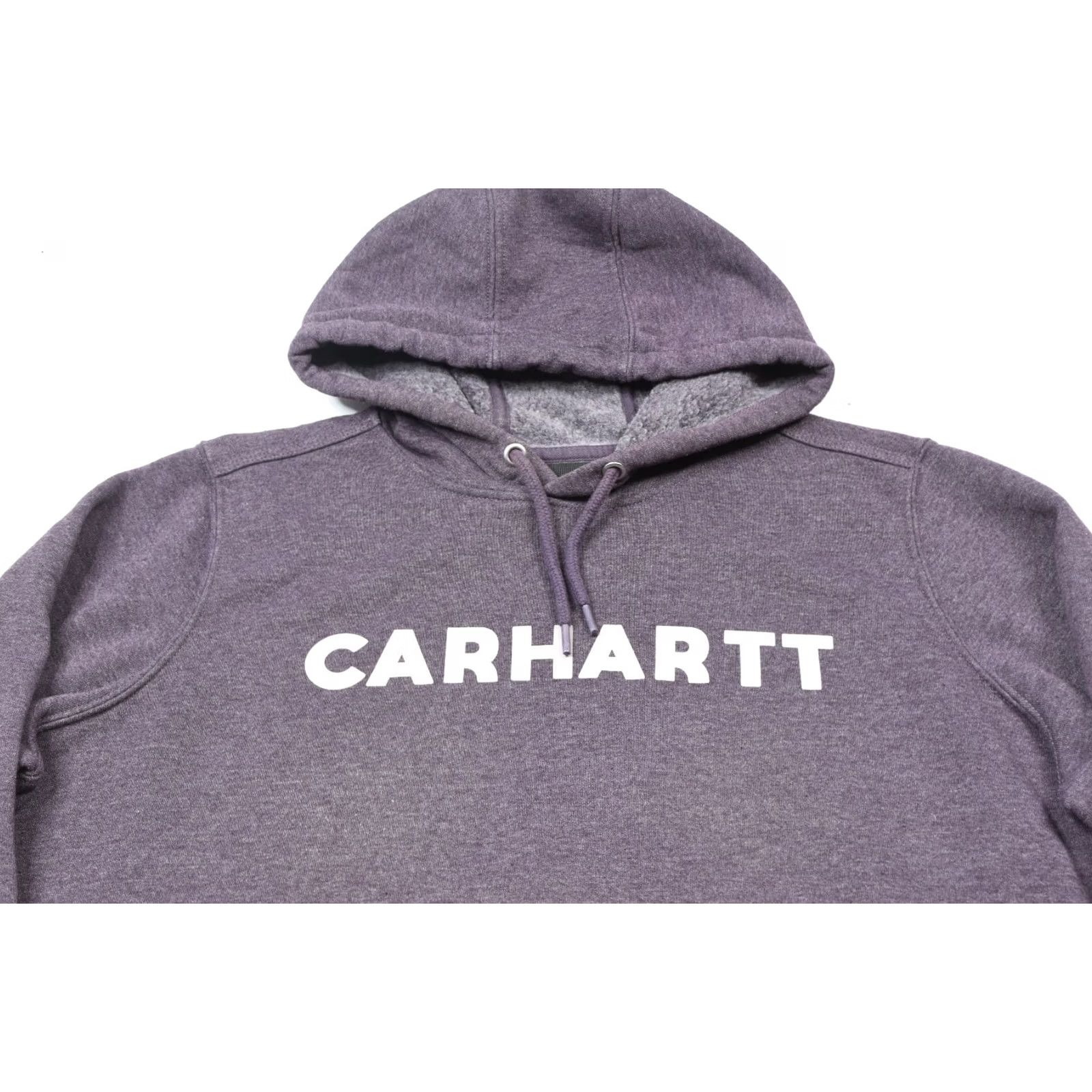 Carhartt Carhartt Hoodie Purple Long Sleeve Fleece Mid-Weight Pullover Womens Plus 2X Adults Womens Hoodie Pullover with Hooded Pockets Logo Size XXL / US 16-18 / IT 52-54 - 3 Thumbnail