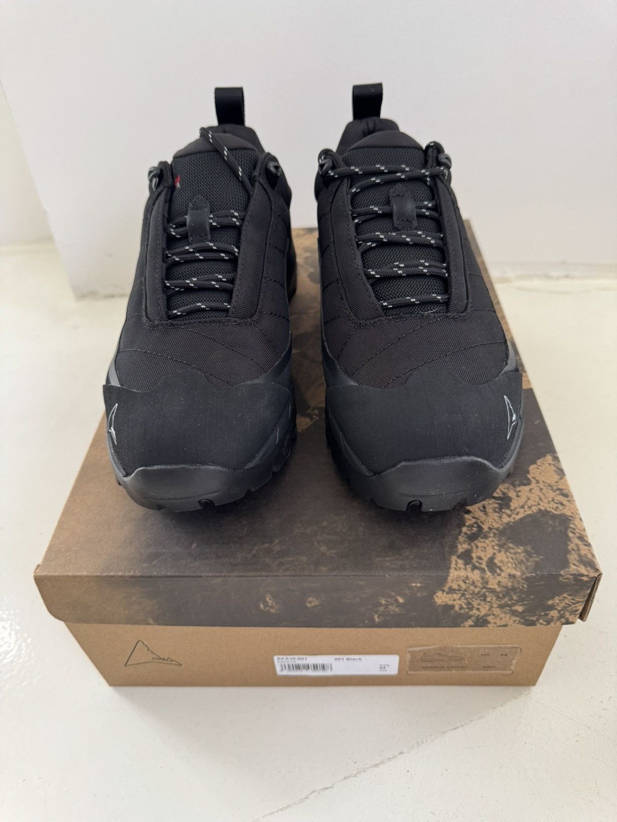 ROA ROA Black Katharina Low-top Shoes Size US 11 / EU 44 - 5 Thumbnail