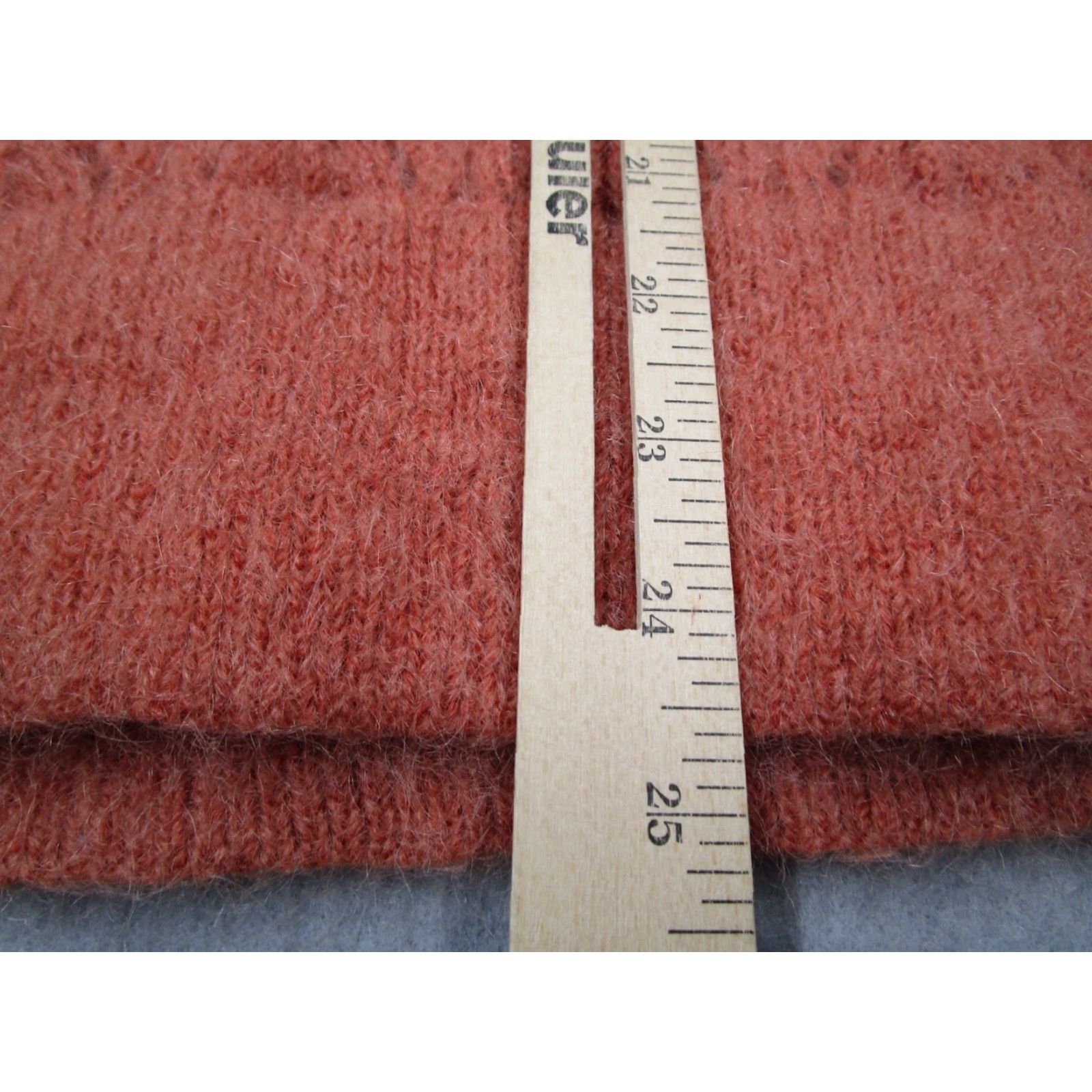 Vintage Los Angeles Atelier & Other Stories Women Orange Crew Neck Long Sleeve Mohair Wool Polyamide Knit Pullover Sweater Small Vintage: No? Size S / US 4 / IT 40 - 6 Thumbnail