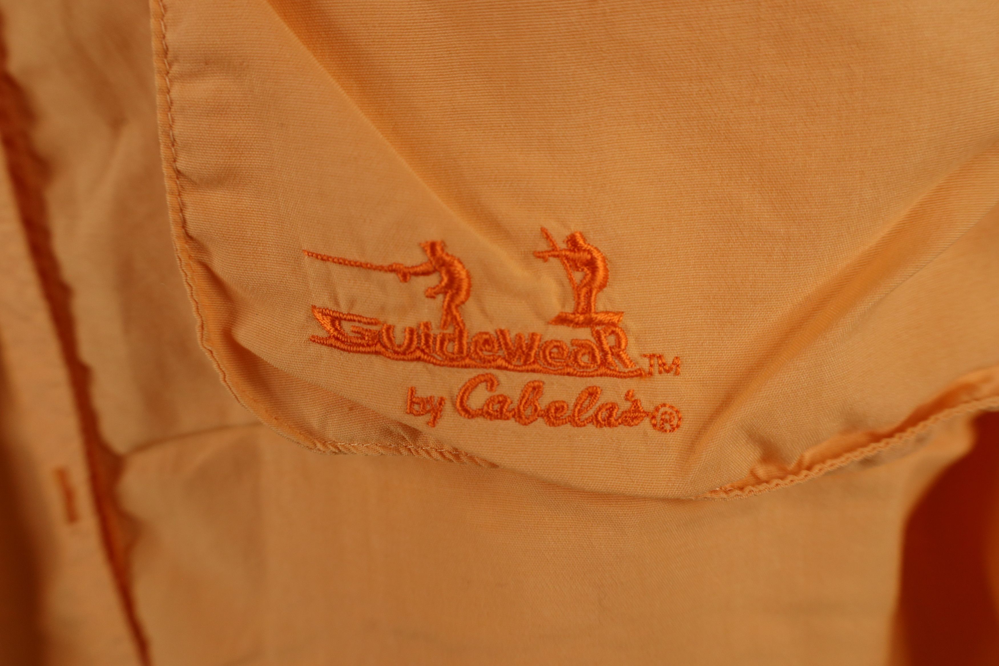 Cabelas × Vintage Vintage Cabelas Guidewear Bush Fishing Collared Button Shirt Size US L / EU 52-54 / 3 - 4 Thumbnail