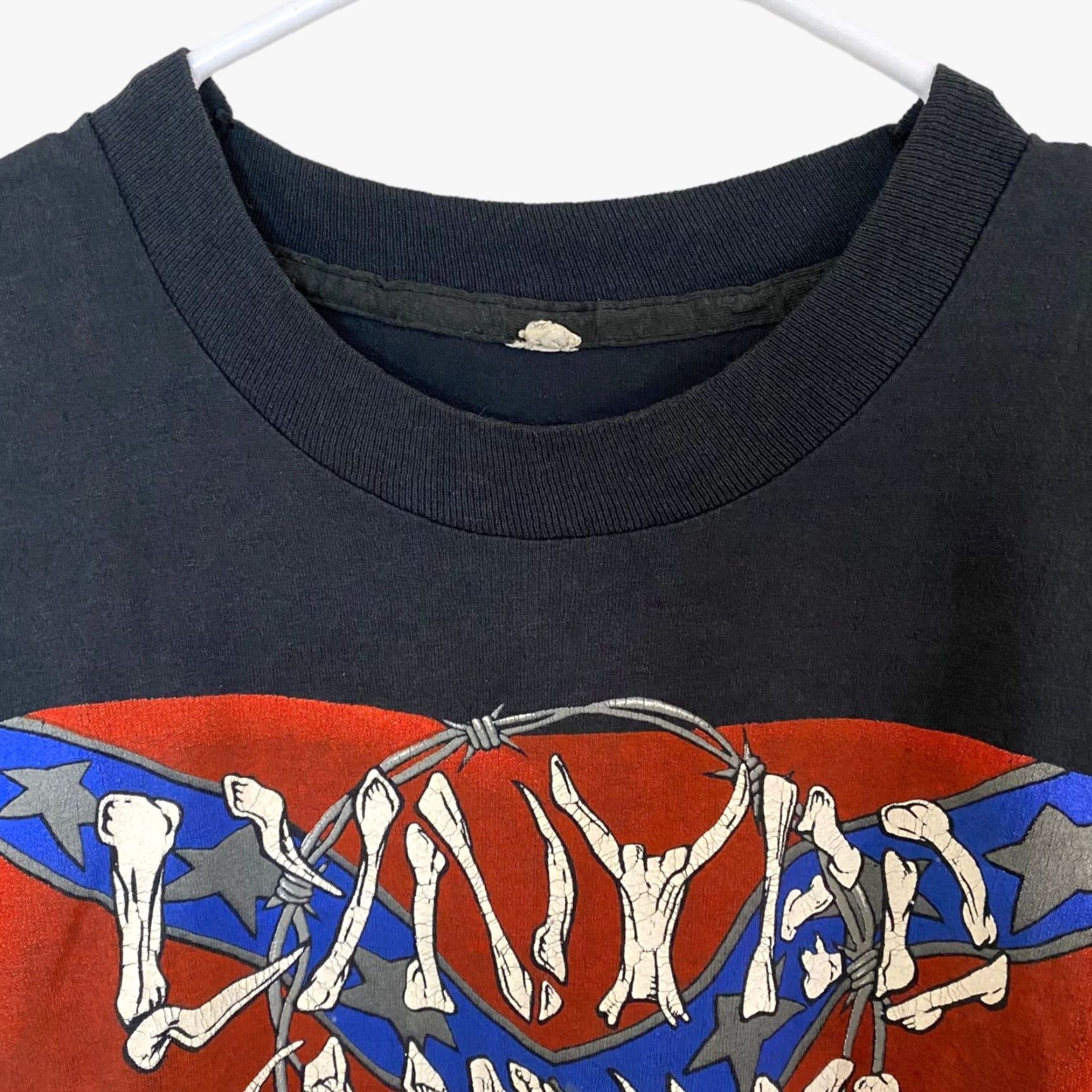 Vintage VINTAGE Lynyrd Skynyrd Tour Concert T Shirt Black Mens Large L 90s Music Rock Shirt Mens Size US L / EU 52-54 / 3 - 4 Thumbnail