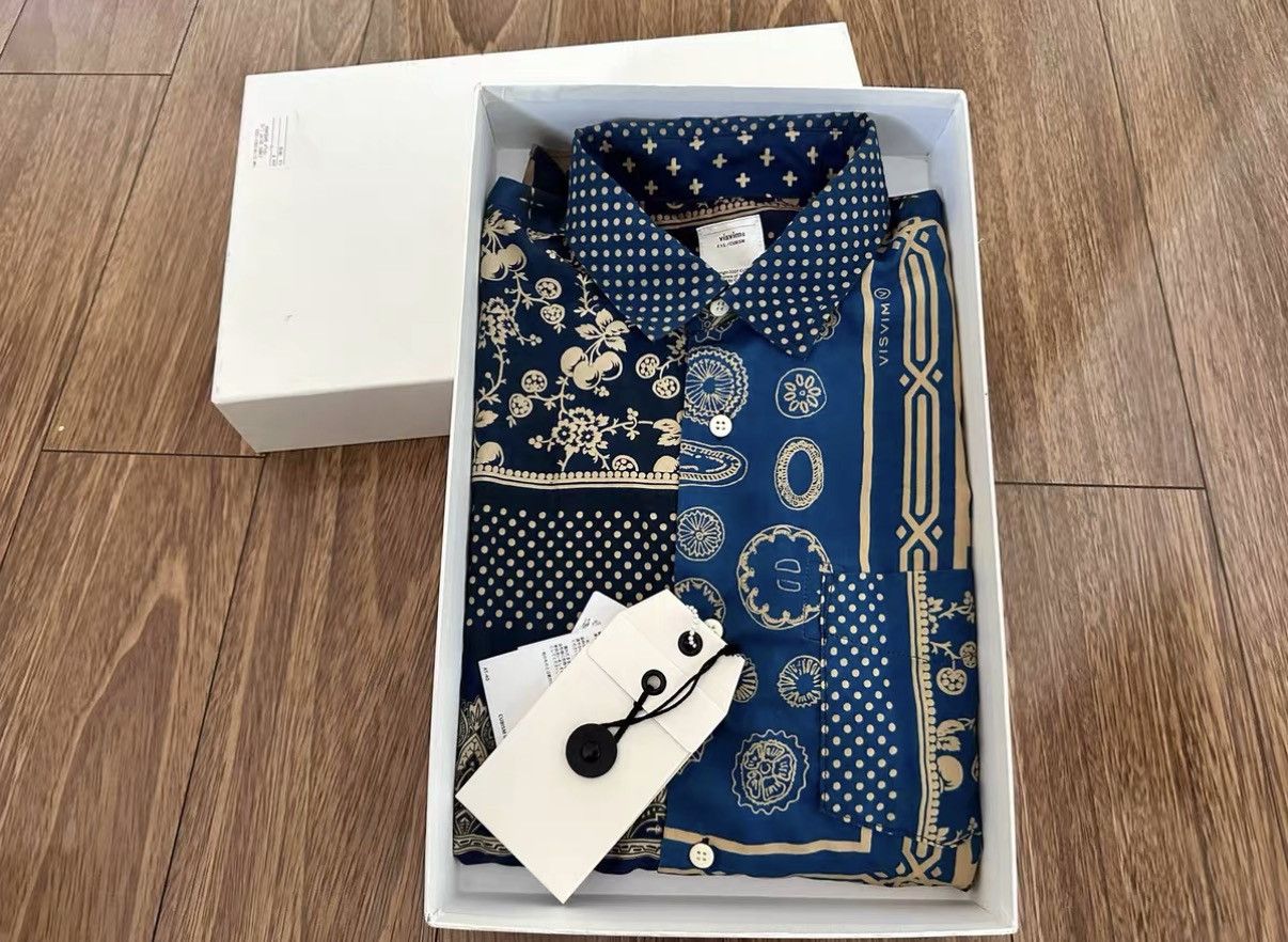 Visvim VISVIM JUMBO SHIRT SILK BANDANA N.D. shirt J6 Size US S / EU 44-46 / 1 - 5 Thumbnail
