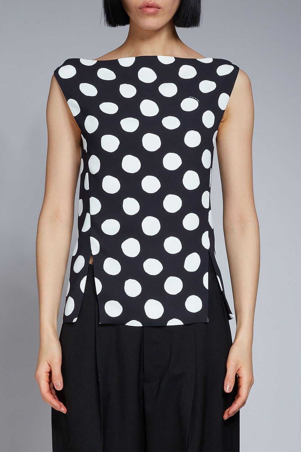 Marni o1w1db10125 Top in Black Size S / US 4 / IT 40 - 2 Thumbnail