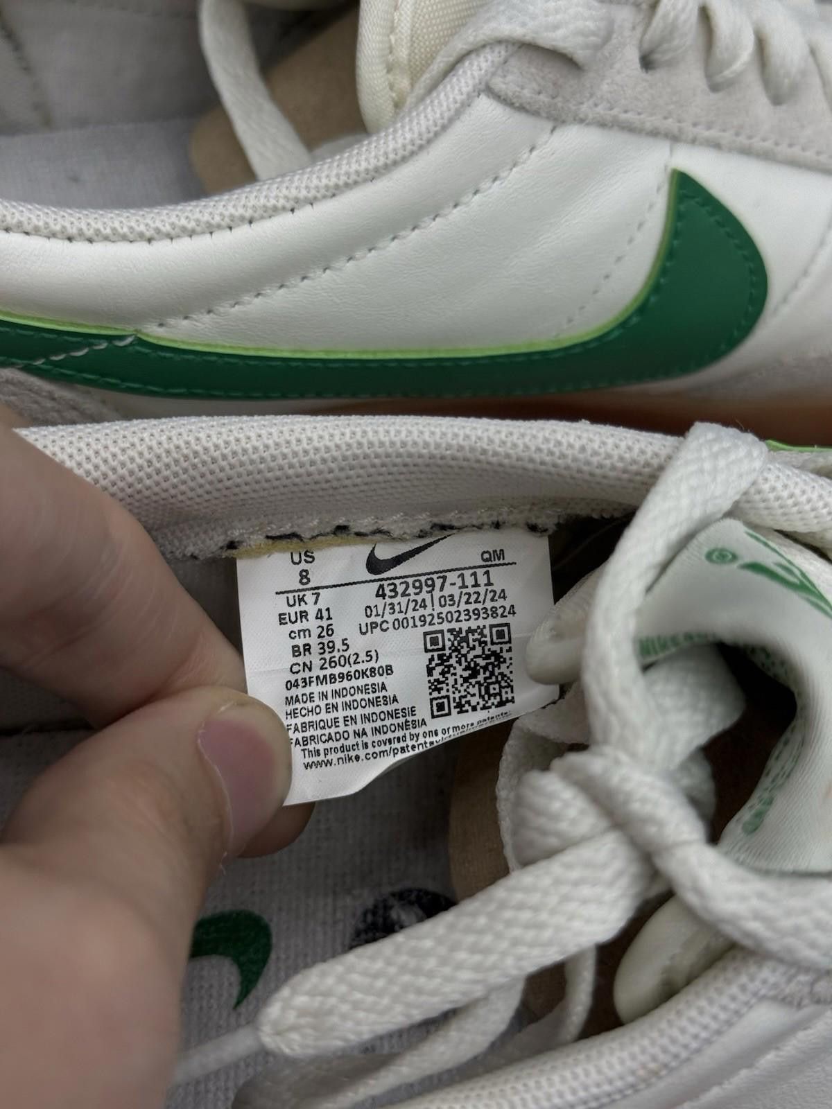 Nike Nike Killshot 2 J Crew Cream Green Running Shoes Men's Sz 8 Size US 8 / EU 41 - 12 Thumbnail