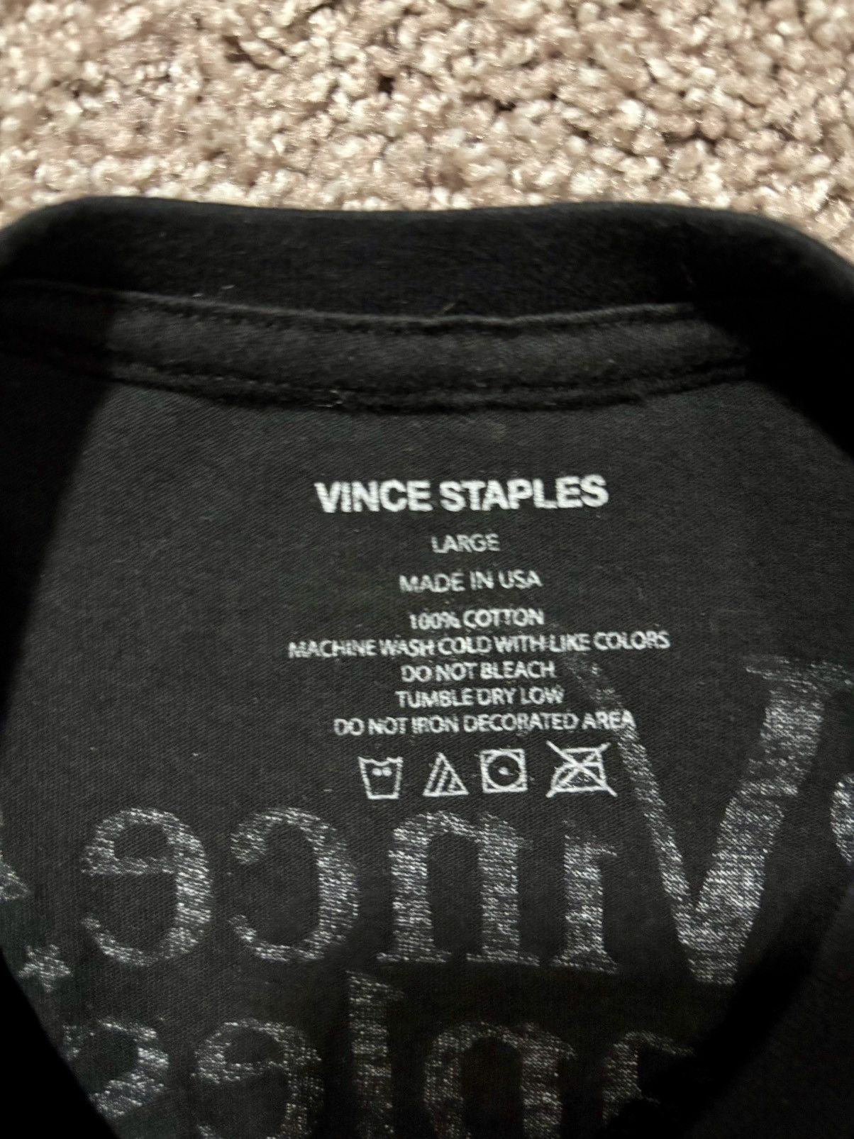Vince Staples Vince Staples CMIYGL Tour Tee Size US L / EU 52-54 / 3 - 3 Thumbnail