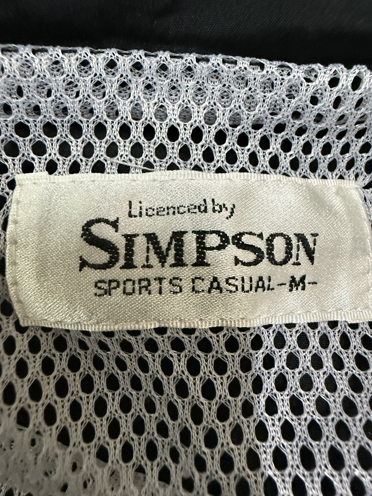 The Simpsons Vintage Simpson Sport Windbreaker Jacket Size US L / EU 52-54 / 3 - 9 Thumbnail