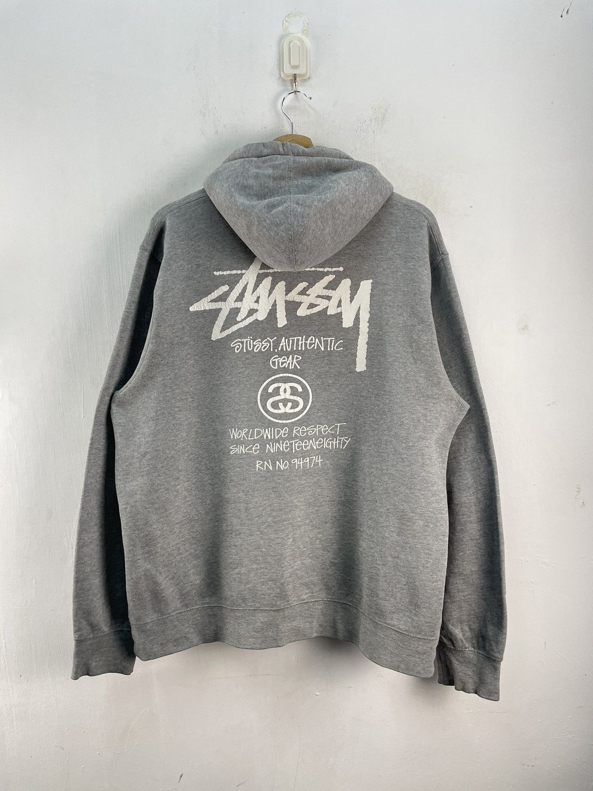 Stussy Stussy Worldwide Vintage Y2K Sweatshirt Hoodie Sm Size US L / EU 52-54 / 3 - 5 Thumbnail