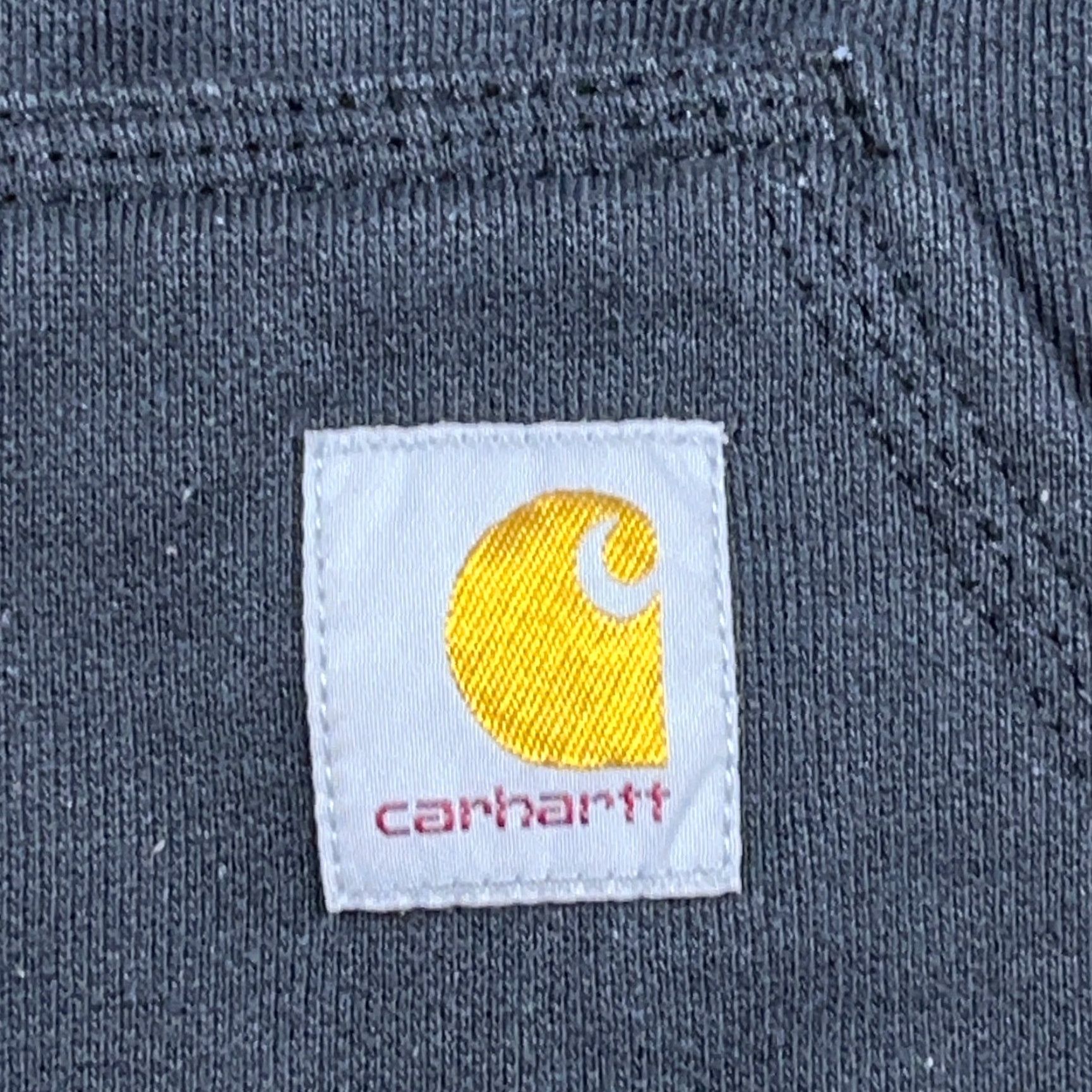 Carhartt Carhartt Hoodie Men Small Black Loose Fit Sweatshirt Baggy Faded Work Wear Size US S / EU 44-46 / 1 - 5 Thumbnail
