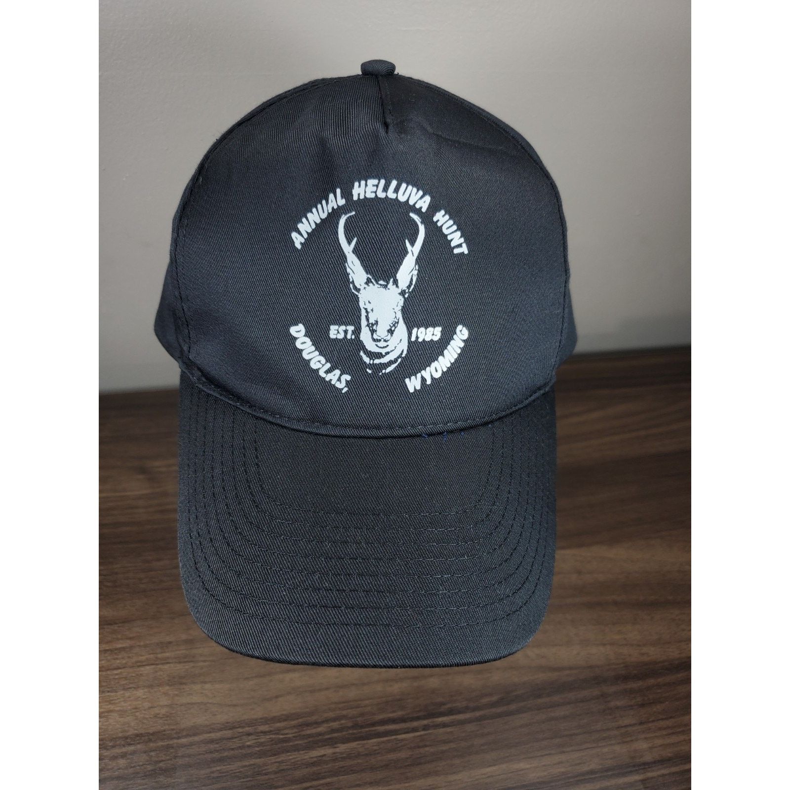 Otto × Vintage Annual Helluva Hunt Hat Deer Elk Hunting Snapback Cap WY Size ONE SIZE - 2 Thumbnail