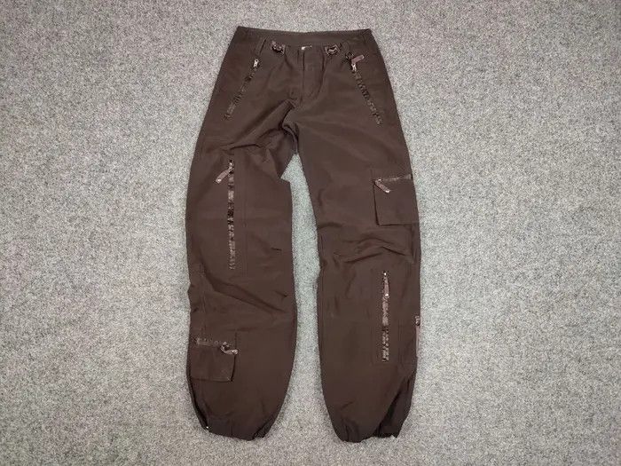 Le Grande Bleu (L.G.B.) Vintage 90's Japanese Baggy Multi Pocket Cargo pants Womens Size 30" / US 8 / IT 44 - 4 Thumbnail