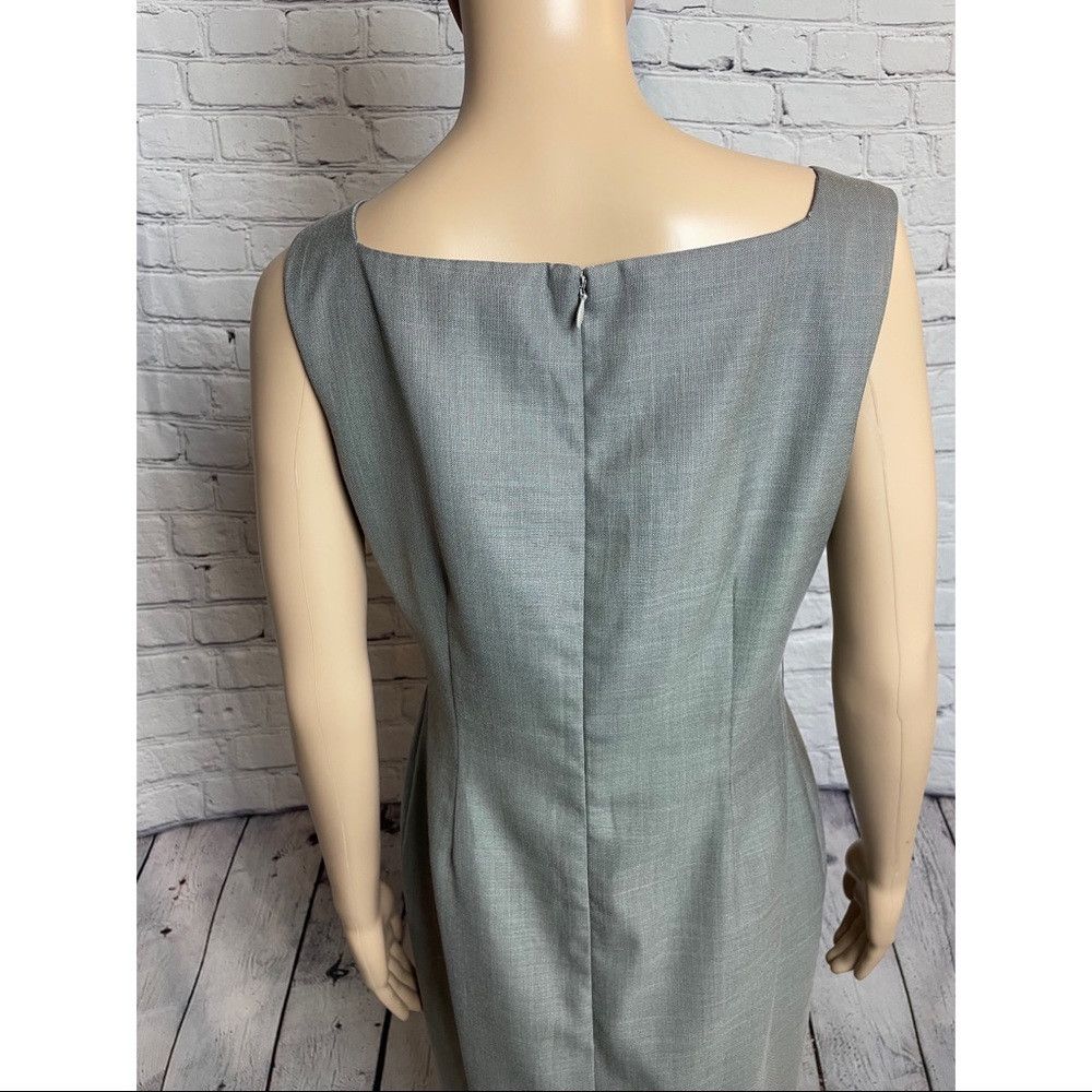 Anne Klein Anne Klein Grey Sheath Dress Size 8 Petite Size M / US 6-8 / IT 42-44 - 7 Thumbnail