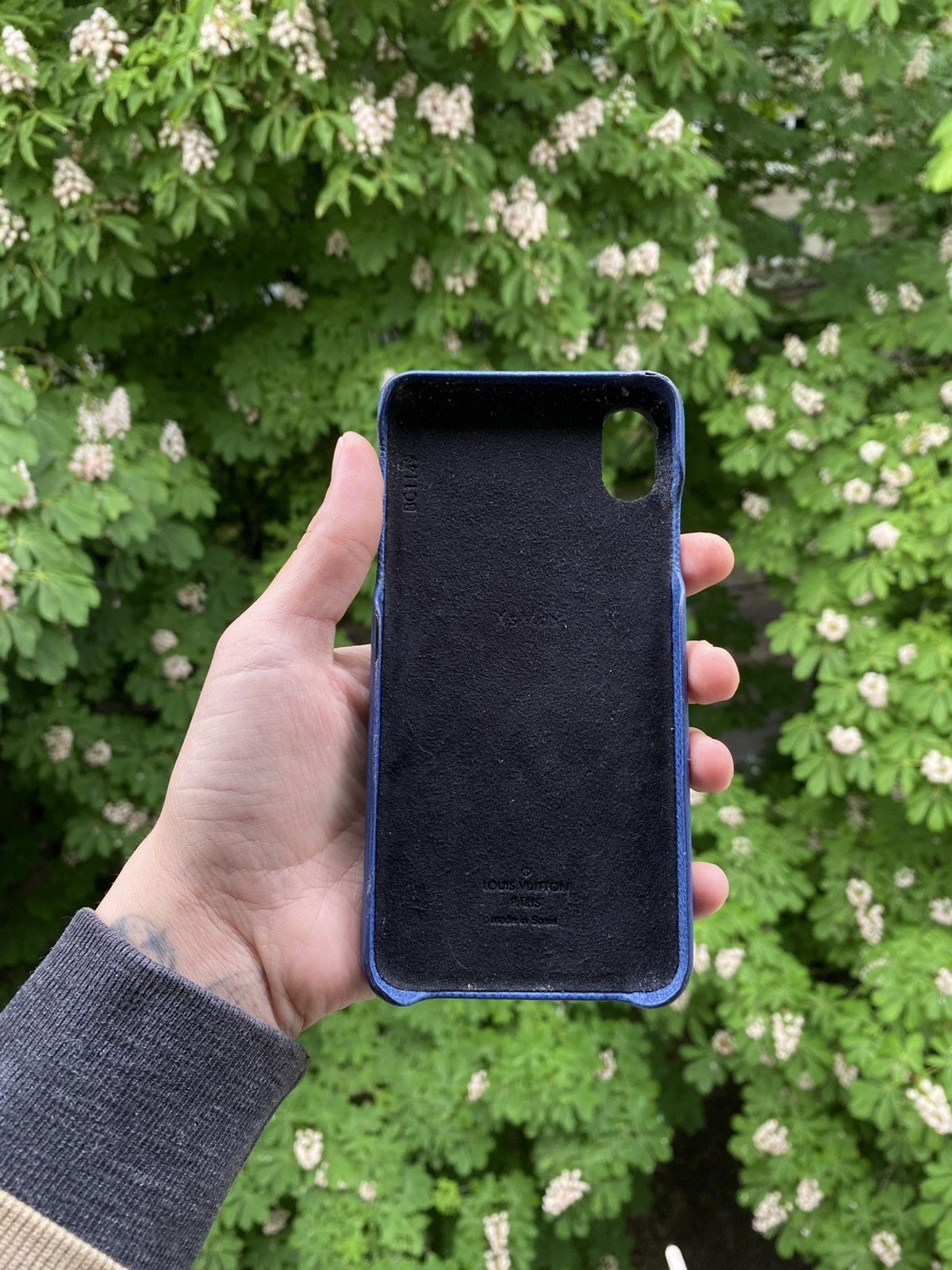 Vintage Louis Vuitton Etui Iphone Navy blue Size ONE SIZE - 4 Thumbnail
