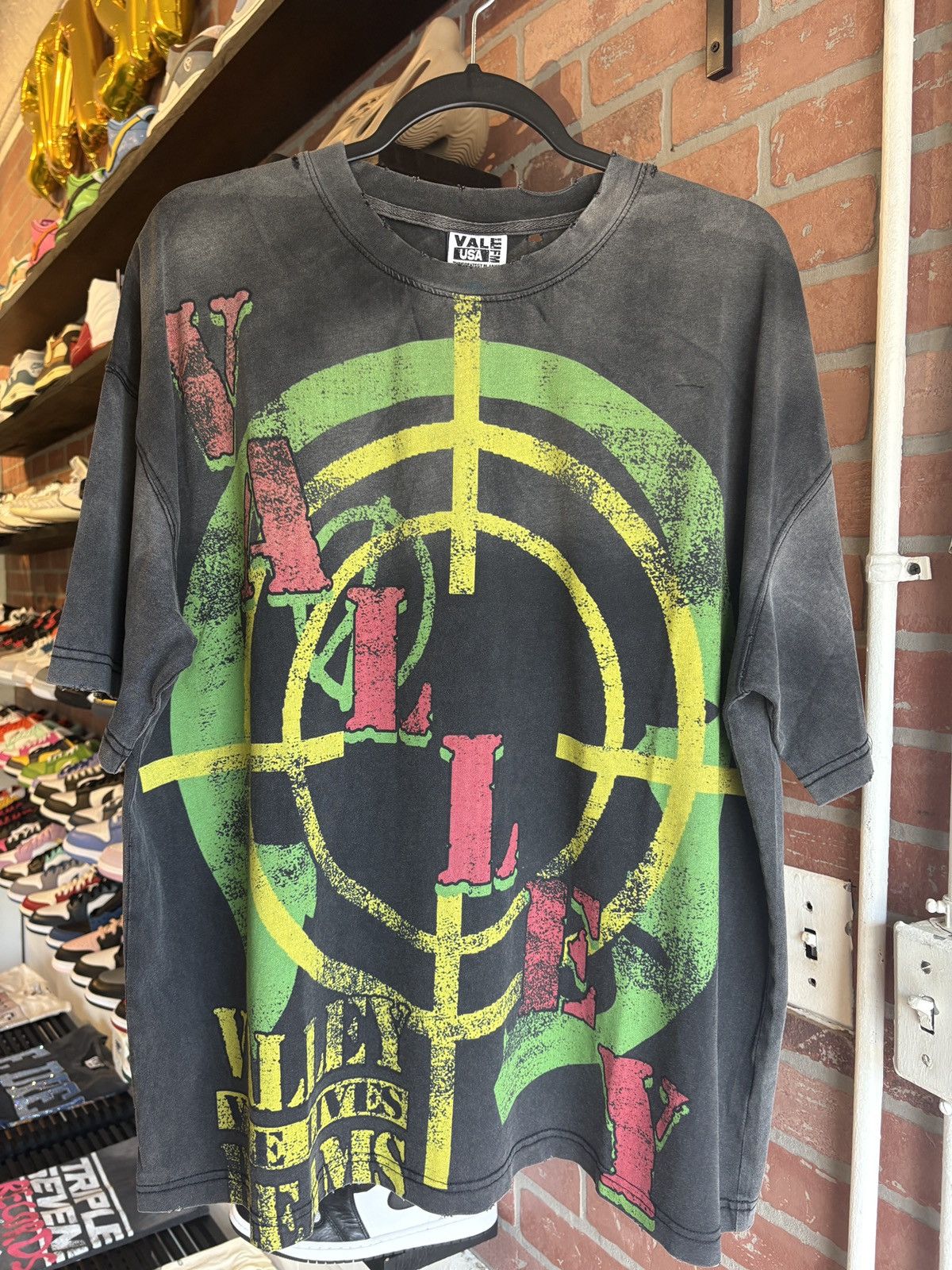VALE FOREVER T Shirts ヴィンテージ Tシャツ TARGET TEE BLACK TARGET TEE – Vale Forever