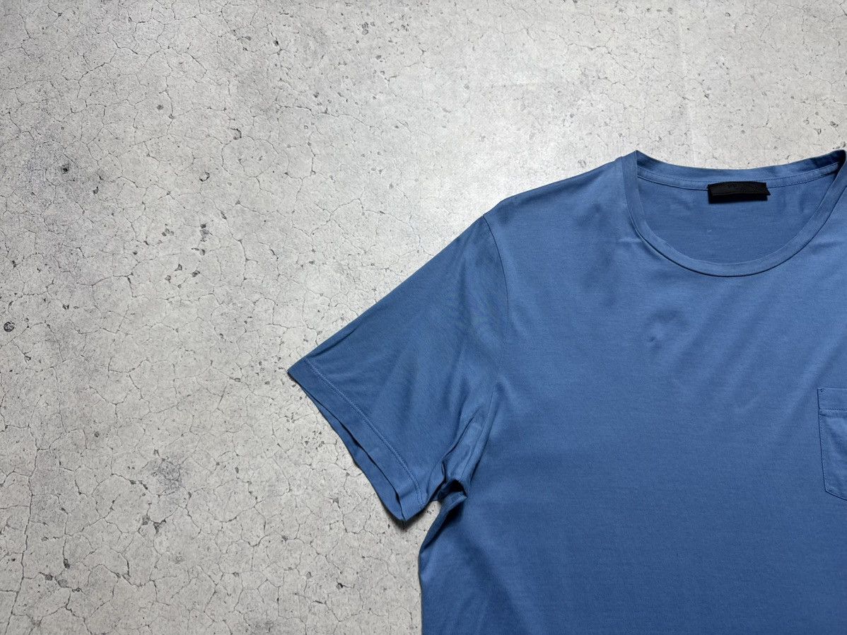 Prada Prada T-Shirt Blue Luxury Size US XL / EU 56 / 4 - 3 Thumbnail