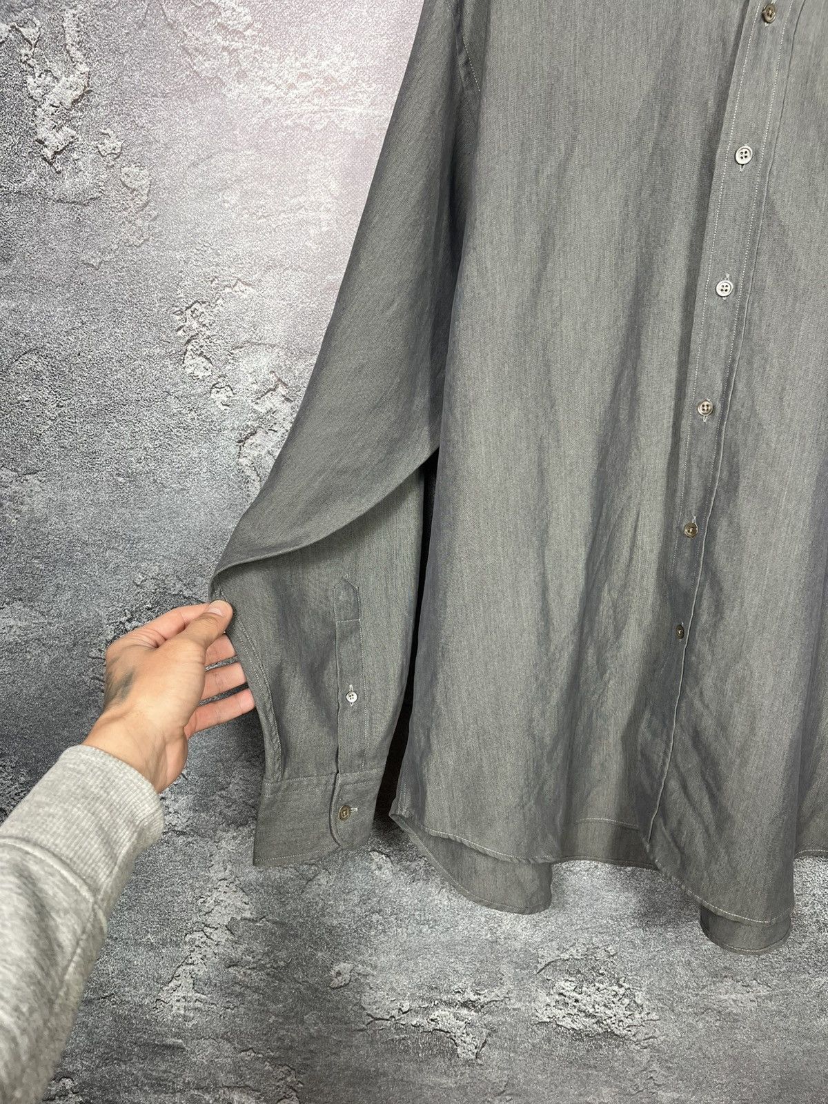 Yves Saint Laurent Vintage Saint Laurent Paris Classic Oversized Shirt Size US L / EU 52-54 / 3 - 4 Thumbnail
