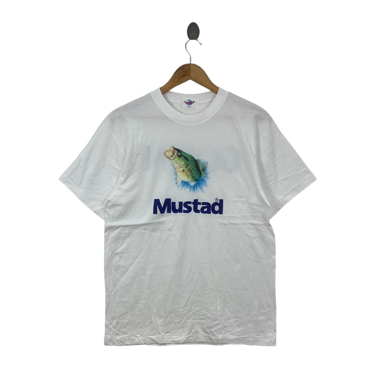 Vintage Vintage 90’ GOSEN MUSTAD HOOKS Fishing Ads Size US L / EU 52-54 / 3 - 1 Thumbnail