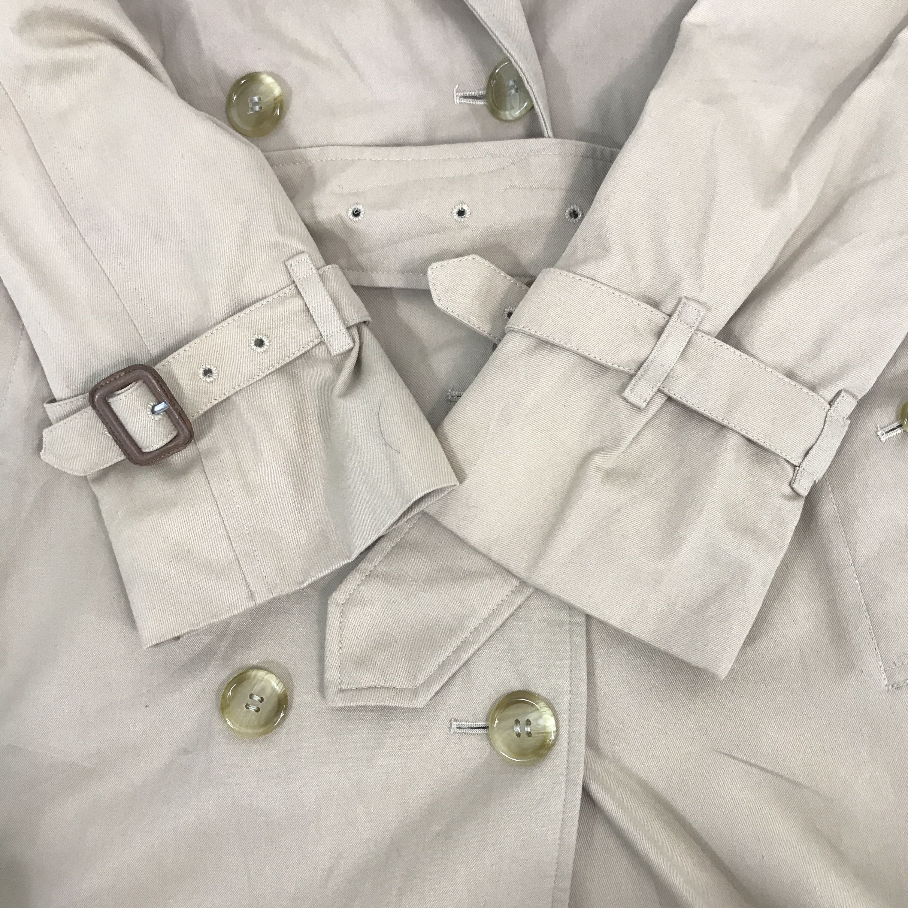 Burberry × Vintage Vintage Burberry bondage button parkas Jacket Size US M / EU 48-50 / 2 - 7 Thumbnail