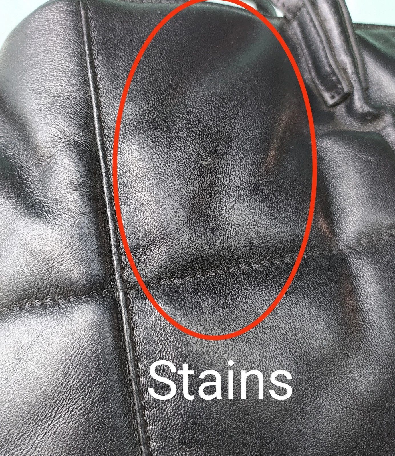 Allsaints AllSaints Nadaline Leather Quilted Tote Bag FTP - 8051 Size ONE SIZE - 10 Thumbnail
