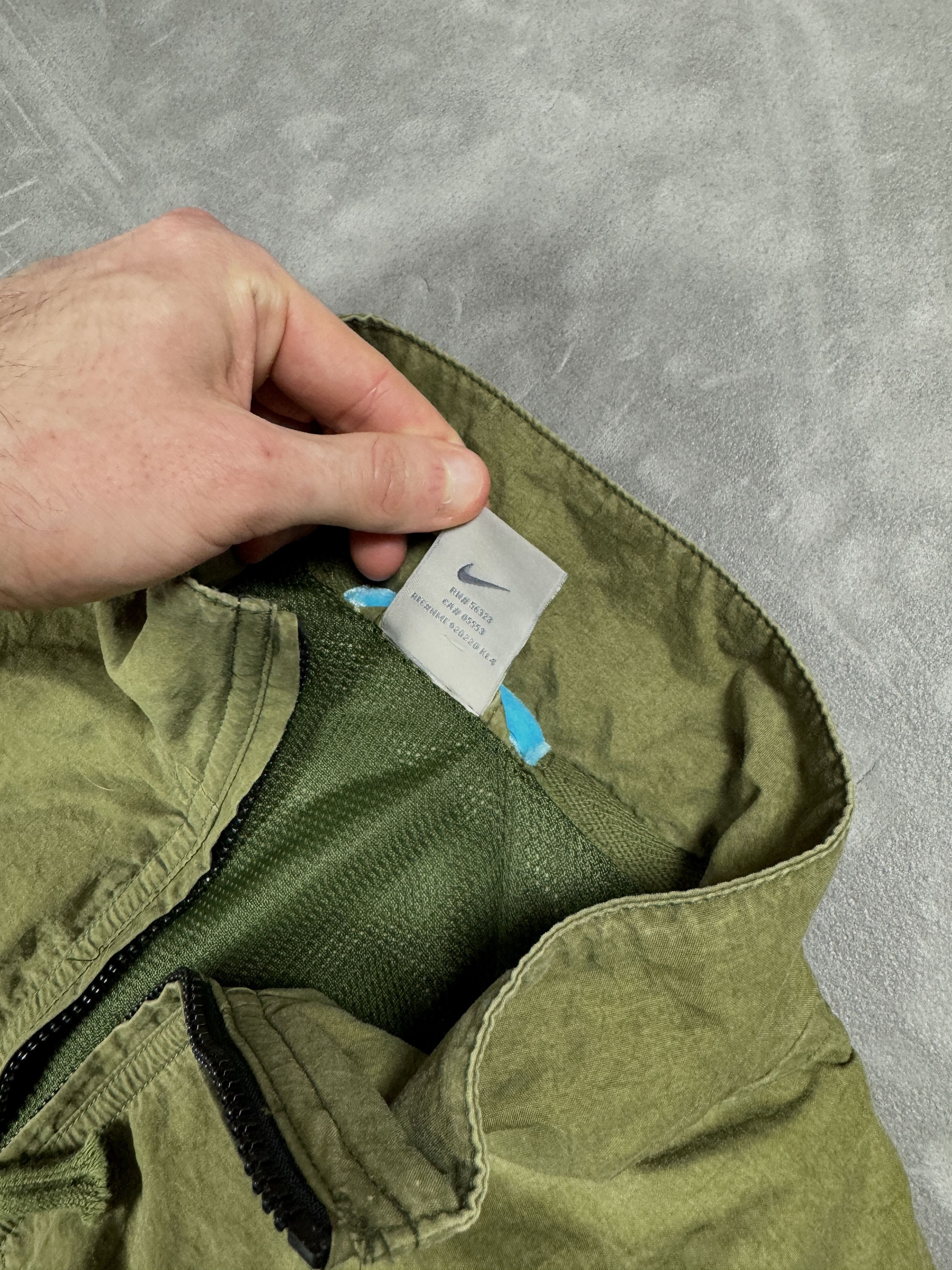 Nike × Vintage Vintage Nike khaki light windbreaker jacket streetwear 90s Size US M / EU 48-50 / 2 - 9 Thumbnail