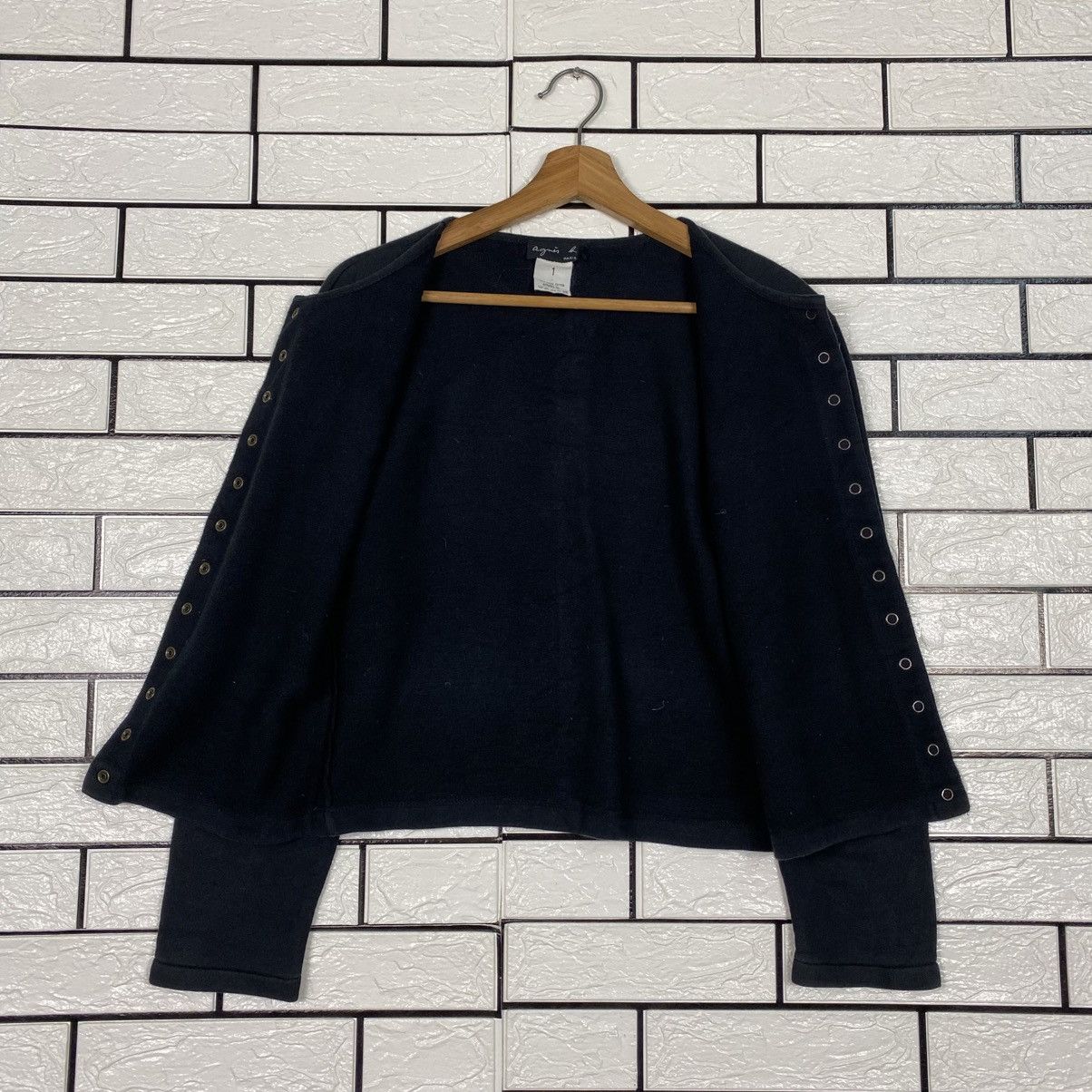 agnes b. 📌Vintage Cardigan Snap Button Agnes B. Military Design Size US M / EU 48-50 / 2 - 14 Thumbnail