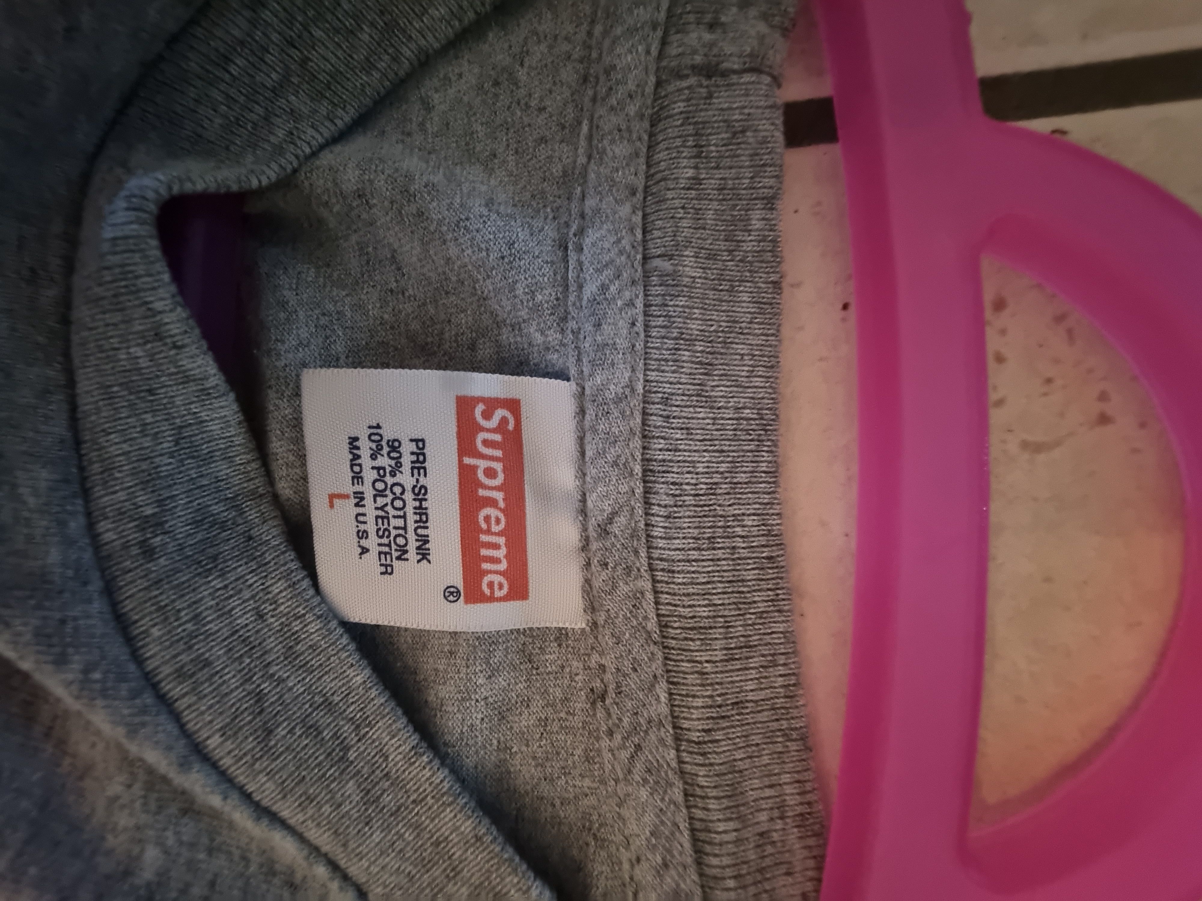 Supreme Supreme Orgy Grey Tshirt Size US L / EU 52-54 / 3 - 2 Thumbnail